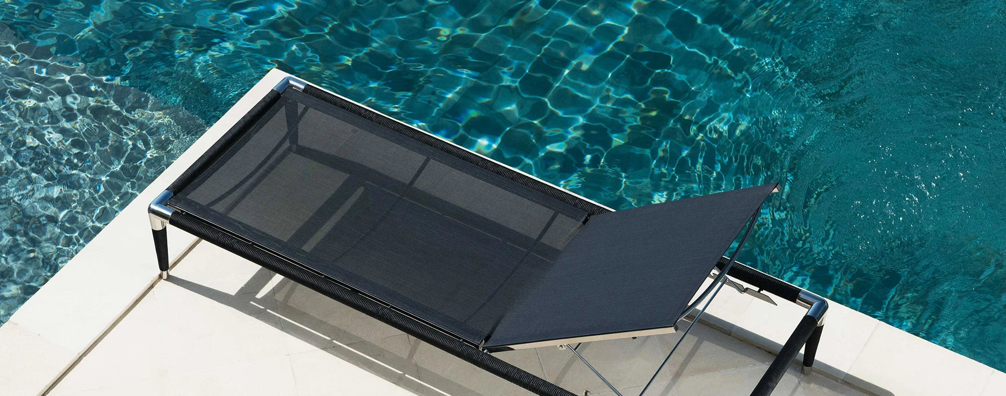 Black Marina sun loungers