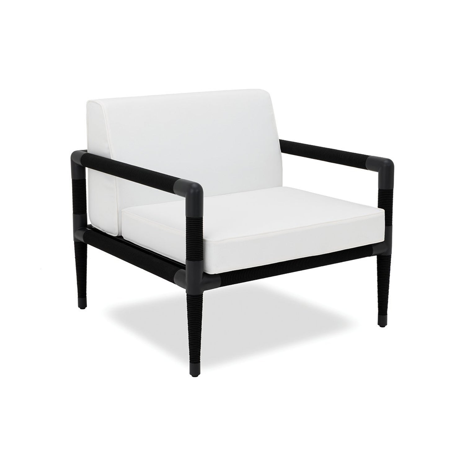 Marina Armchair - Black Rope