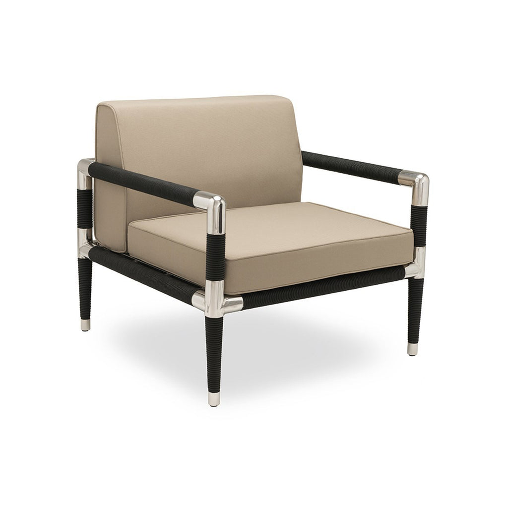 Marina Armchair - Black Rope