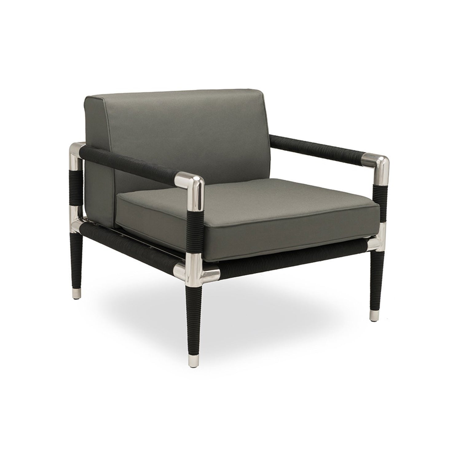 Marina Armchair - Black Rope