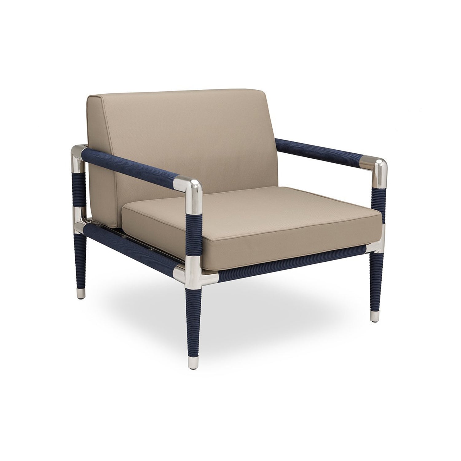 Marina Armchair - Blue Rope