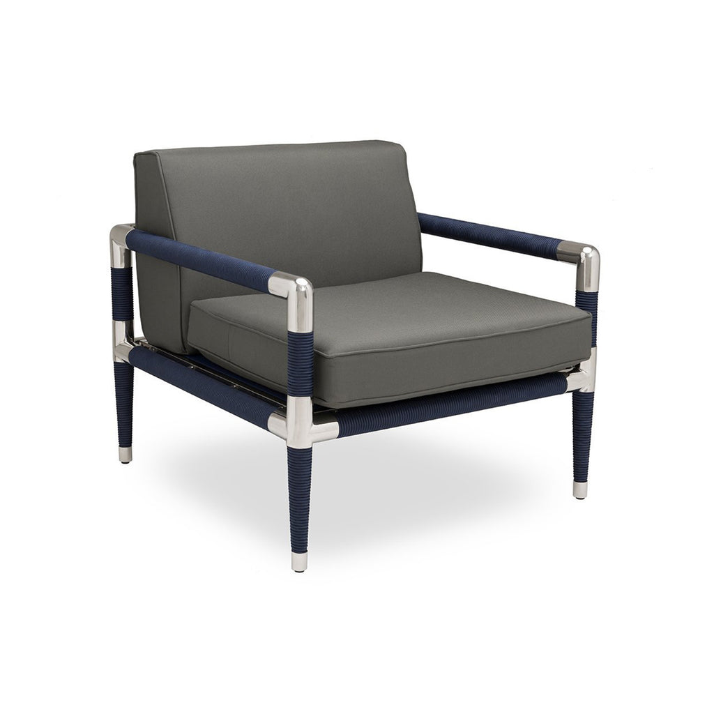 Marina Armchair - Blue Rope