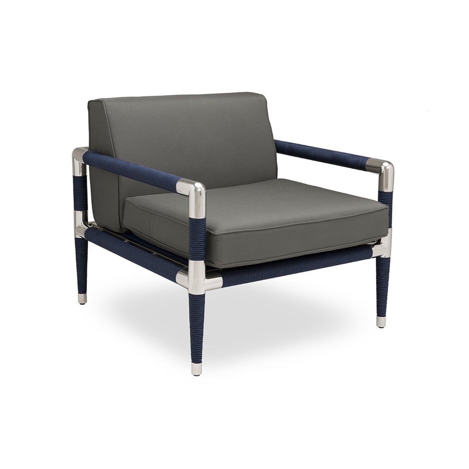 Marina Armchair - Blue Rope