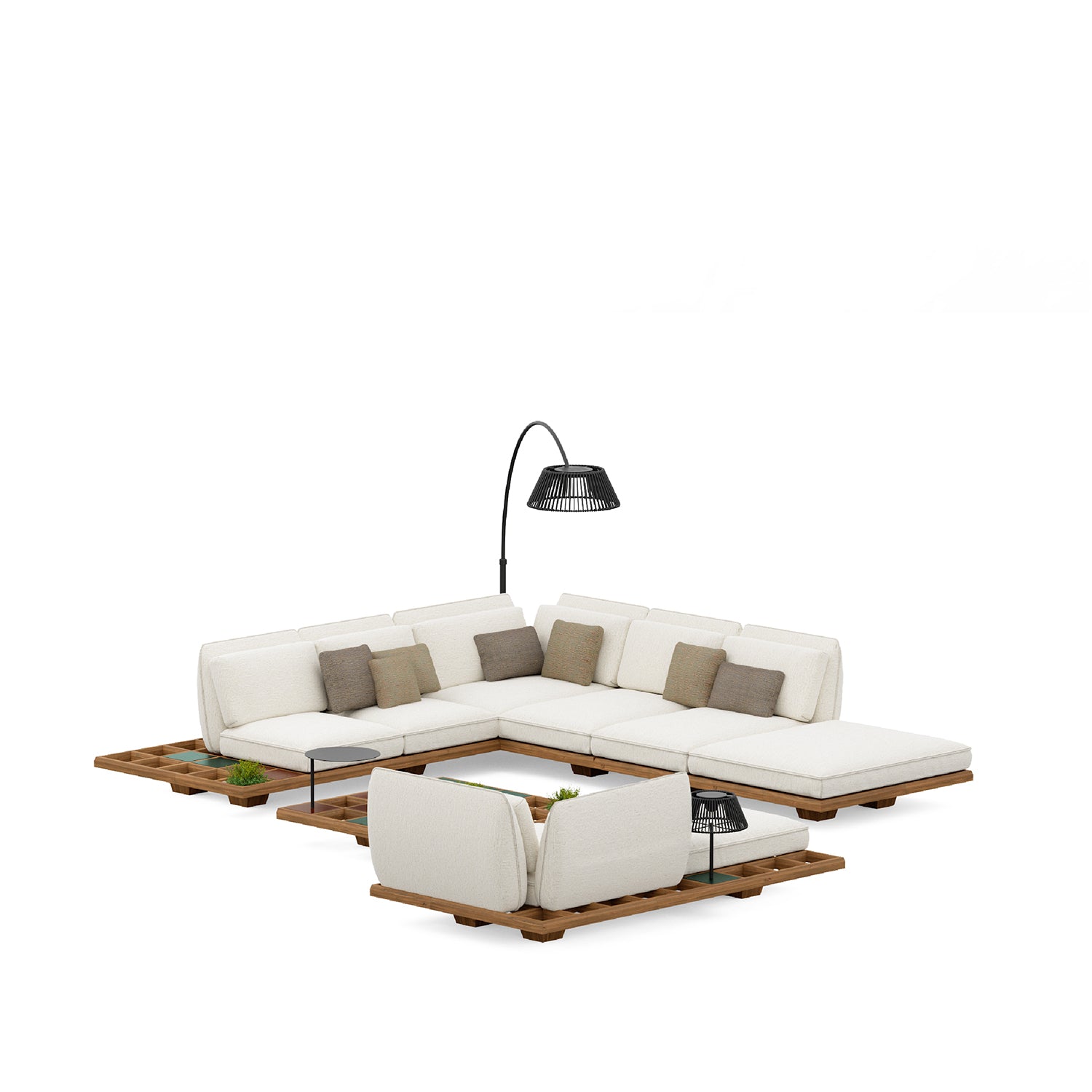 Mozaix Lounge Set Four