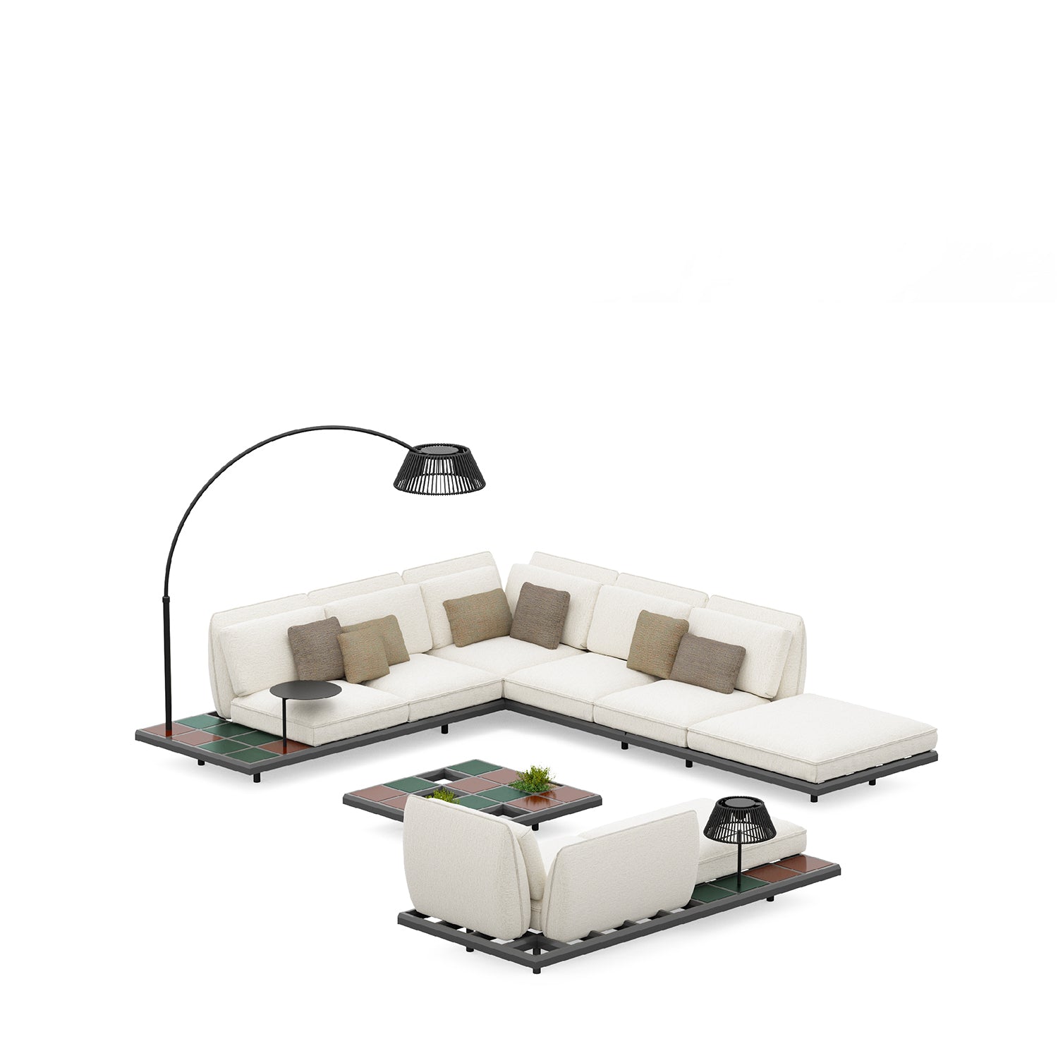 Mozaix Lounge Set Four
