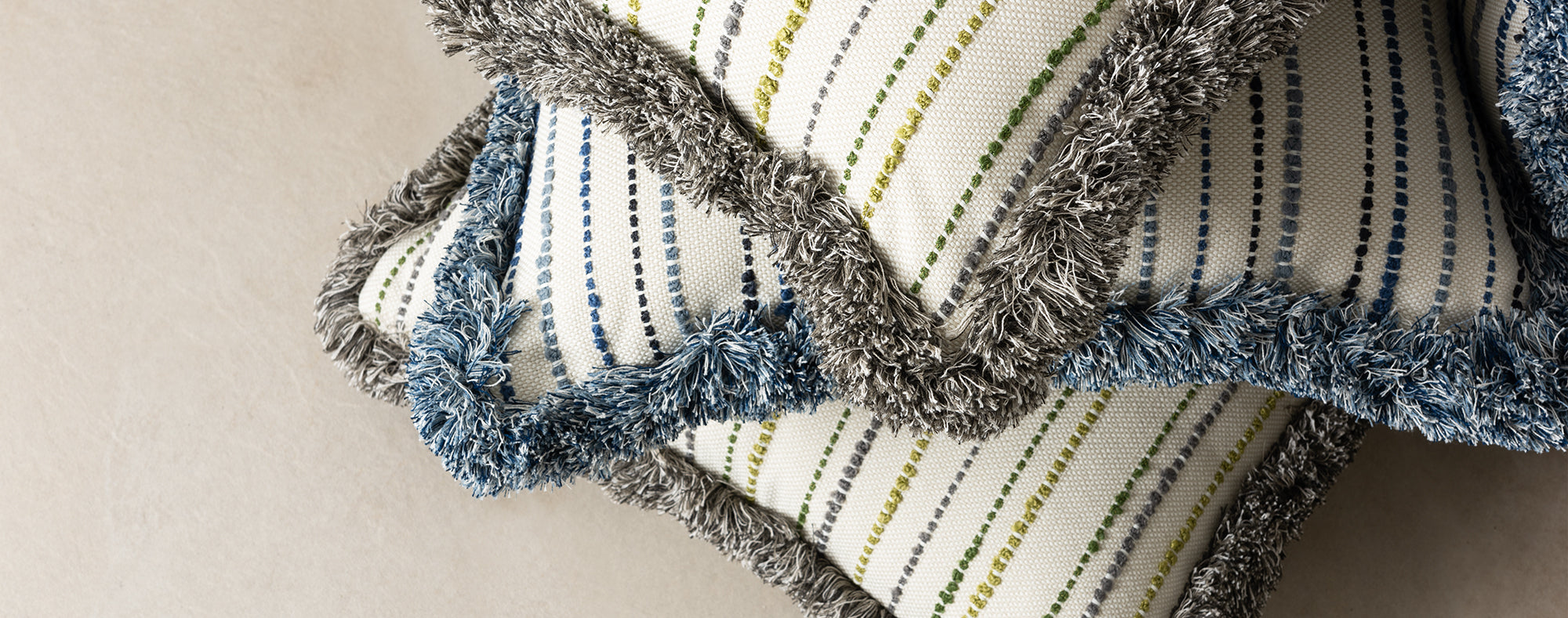 Designer outdoor cushions