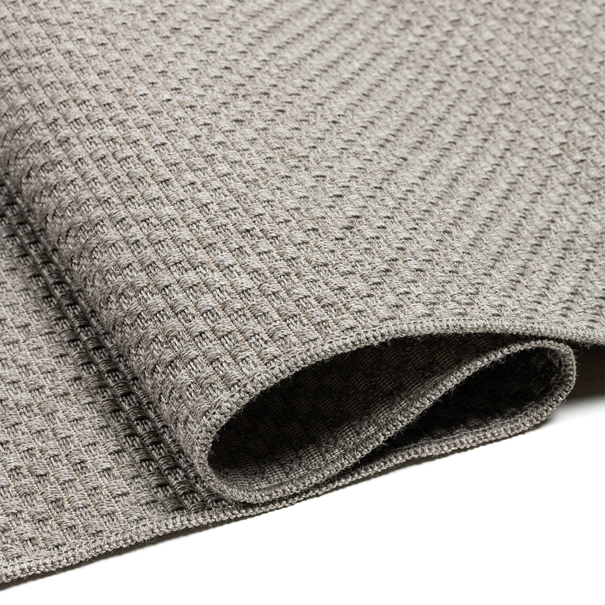 Heath Silver Outdoor Woven Rug