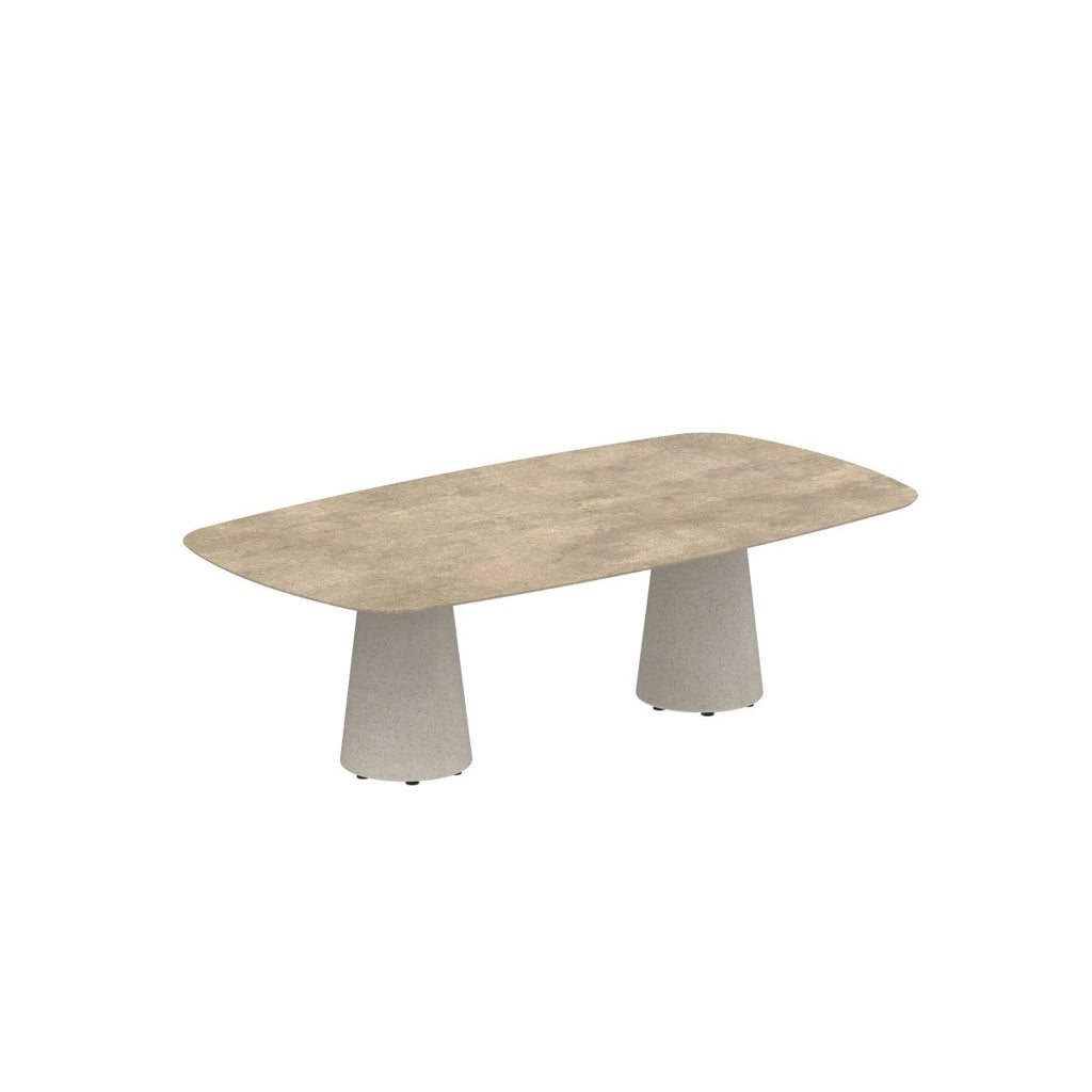Conix 220cm Oval Low Dining Table