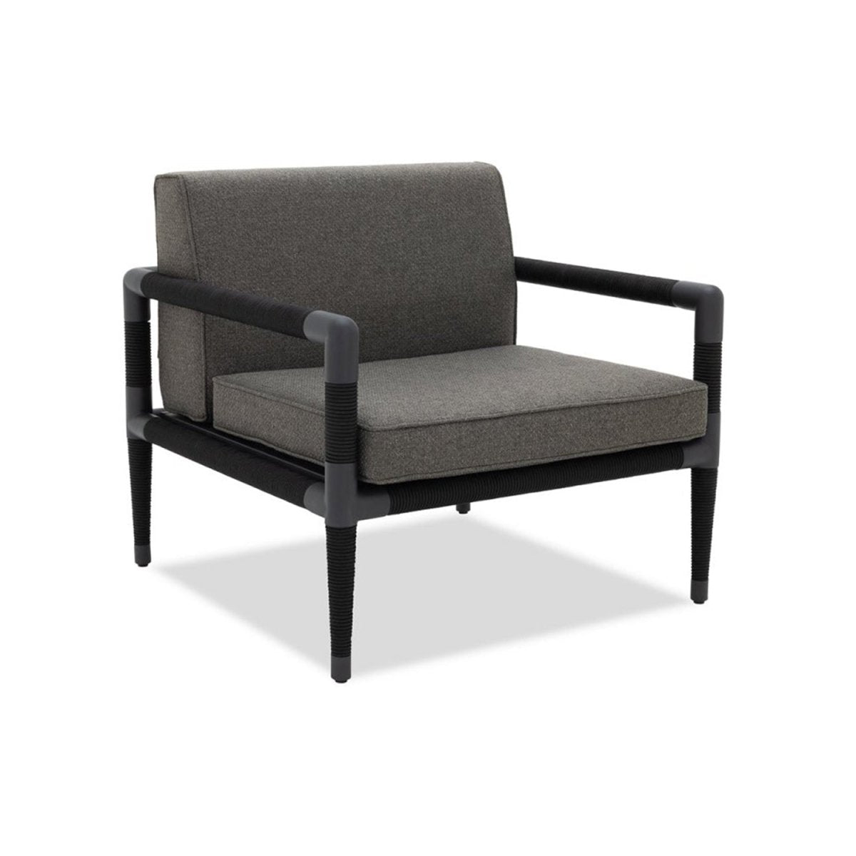 Marina Armchair - Black Rope