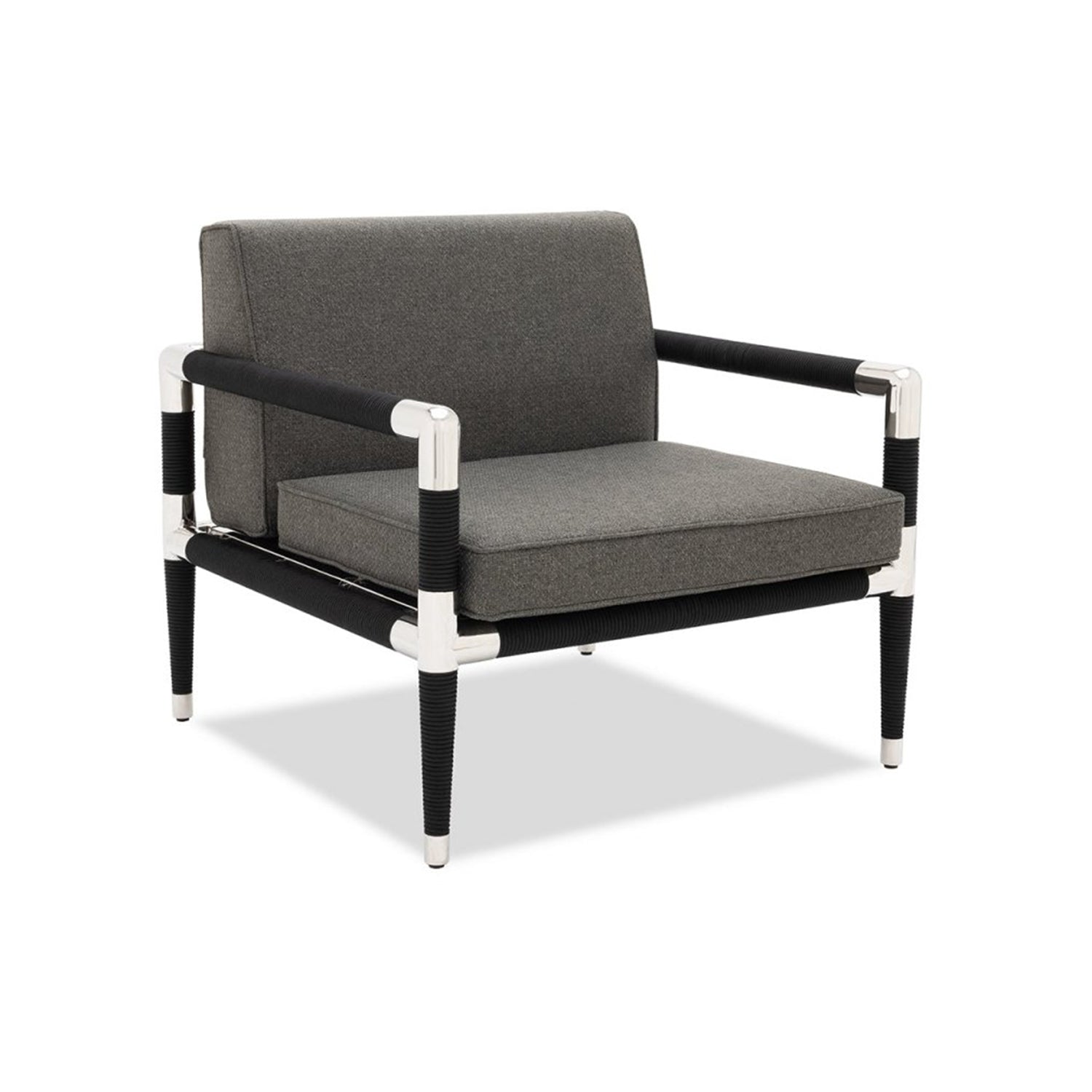 Marina Armchair - Black Rope