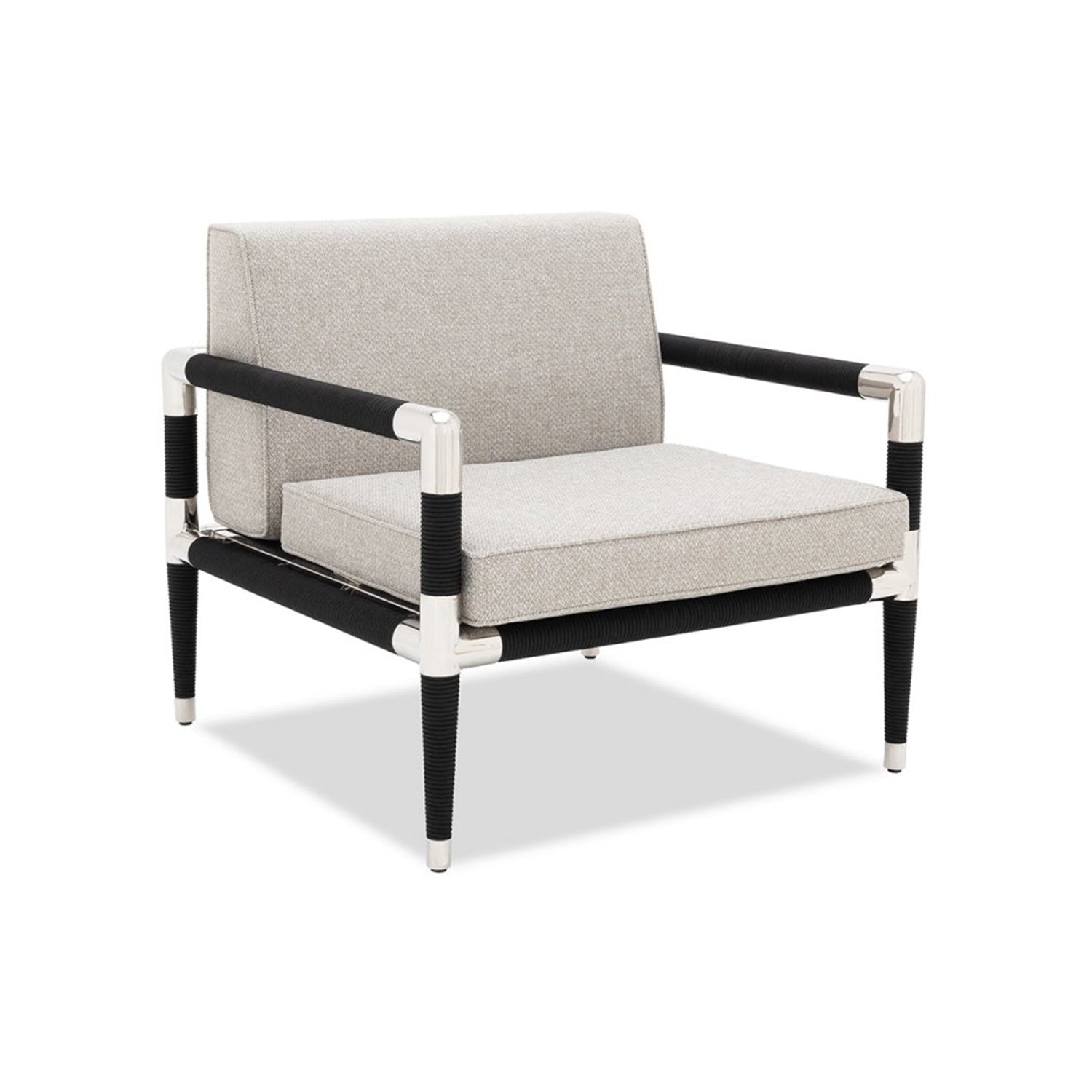 Marina Armchair - Black Rope
