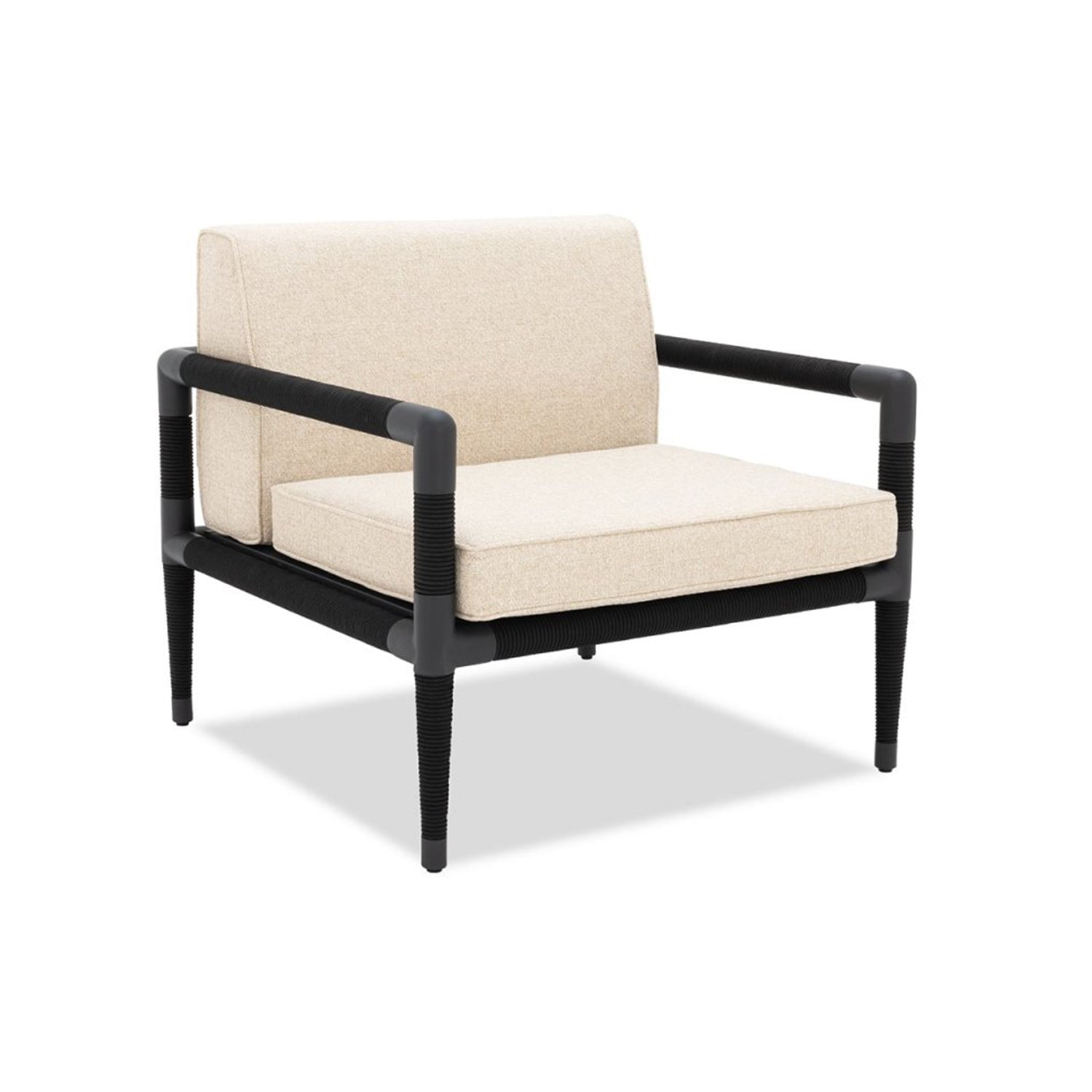 Marina Armchair - Black Rope