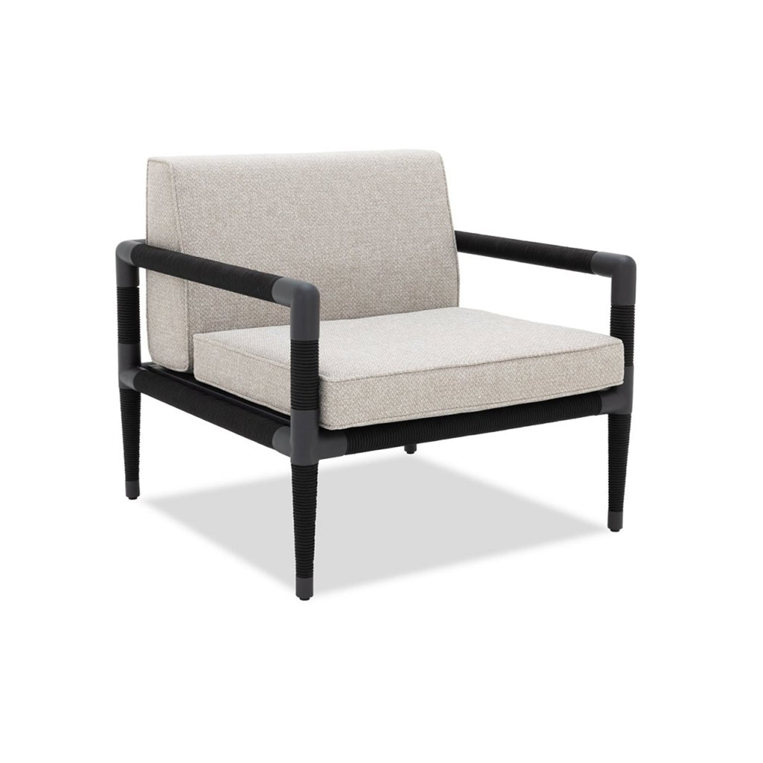 Marina Armchair - Black Rope