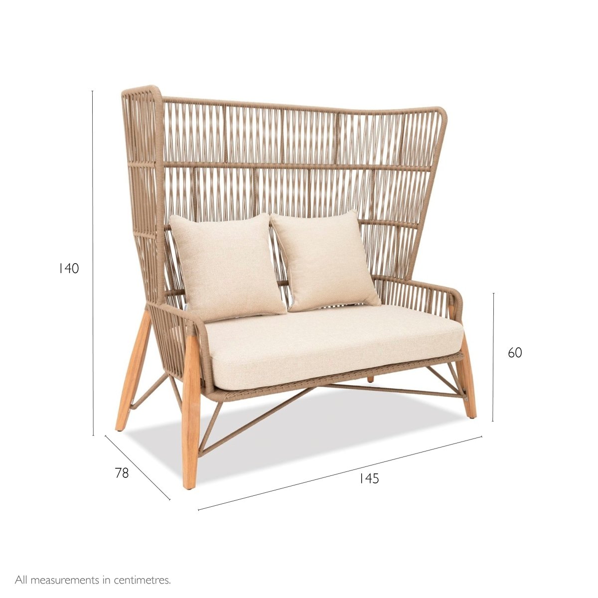 Pimlico Club Lounge | Highback Loveseat