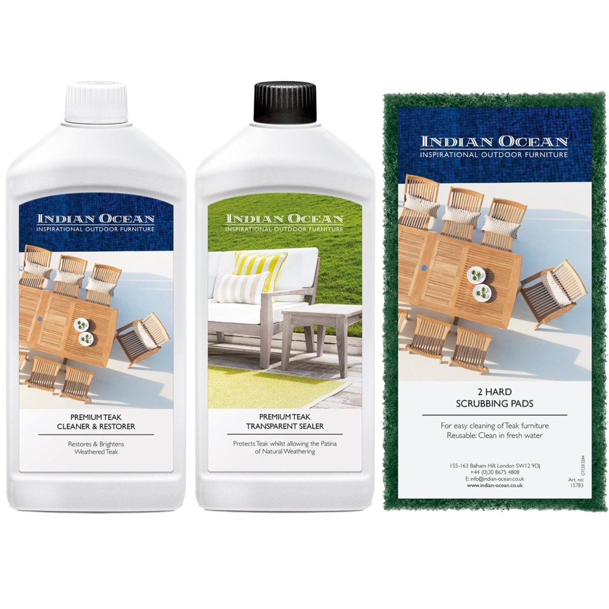 Premium Teak Transparent Sealer Kit