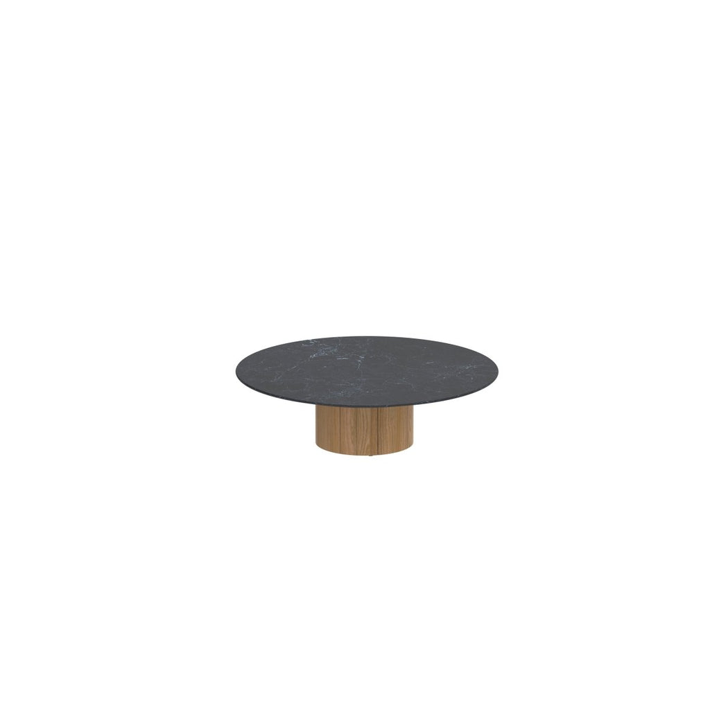 Regaliz 120 Round Low Dining Table