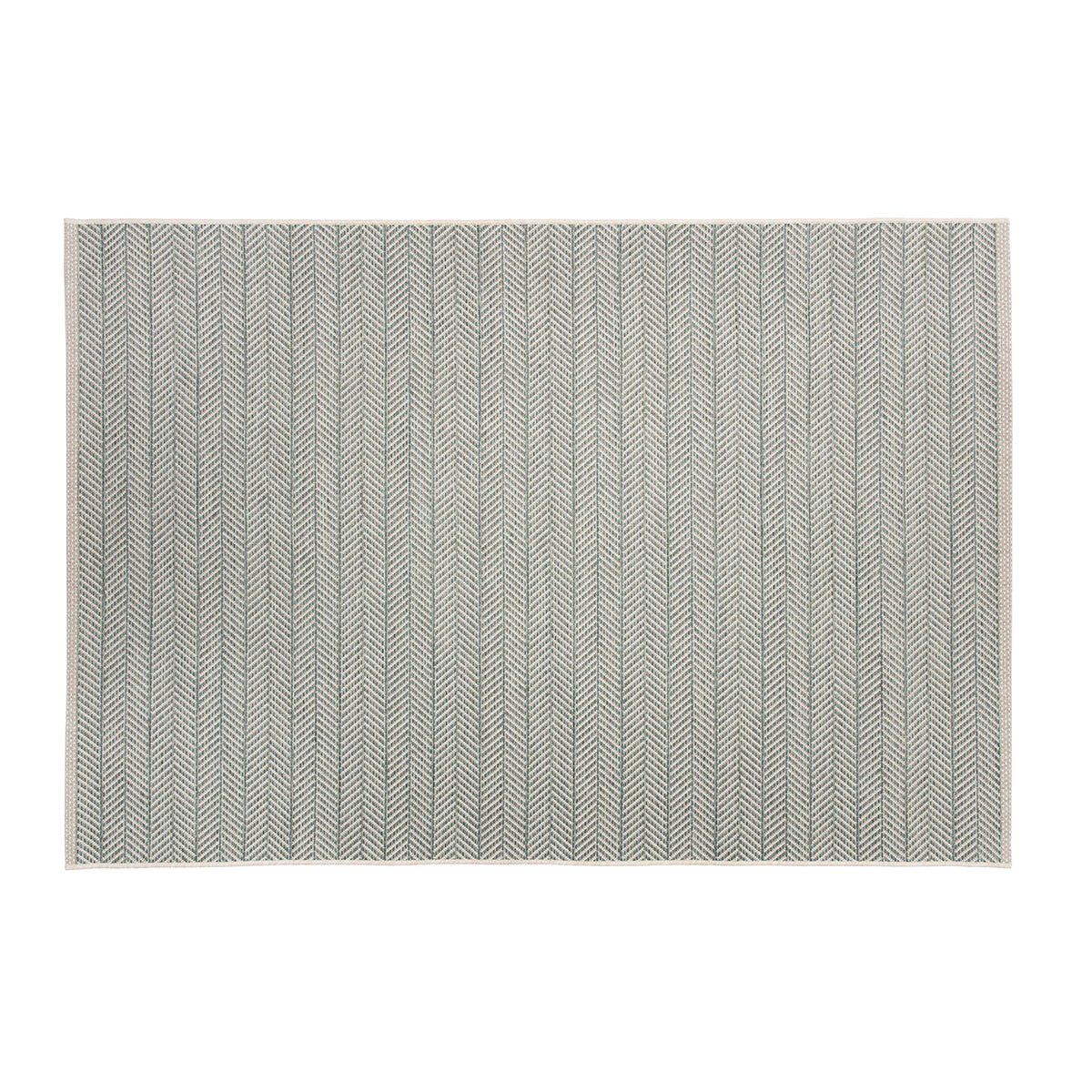 Regent Moss Green Outdoor Rectangular Rug