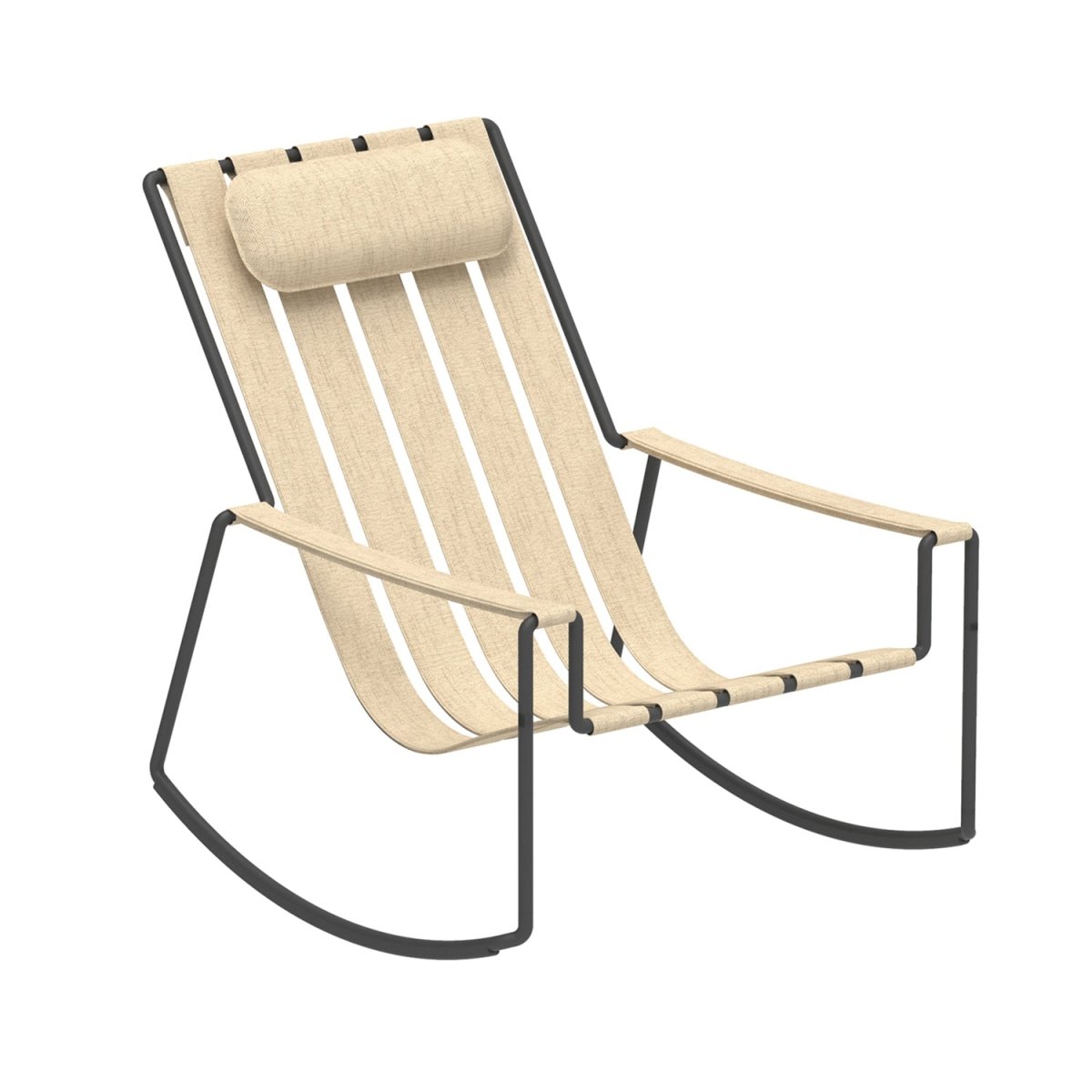 Strappy Rocking Chair