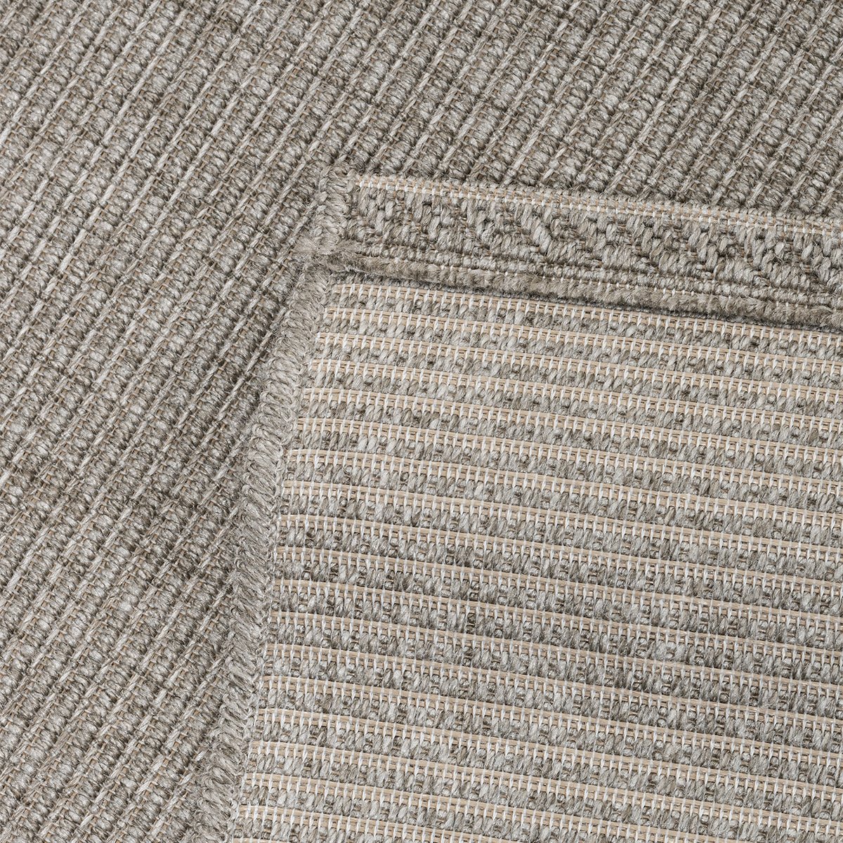 Holland Silver Outdoor Woven Rugs