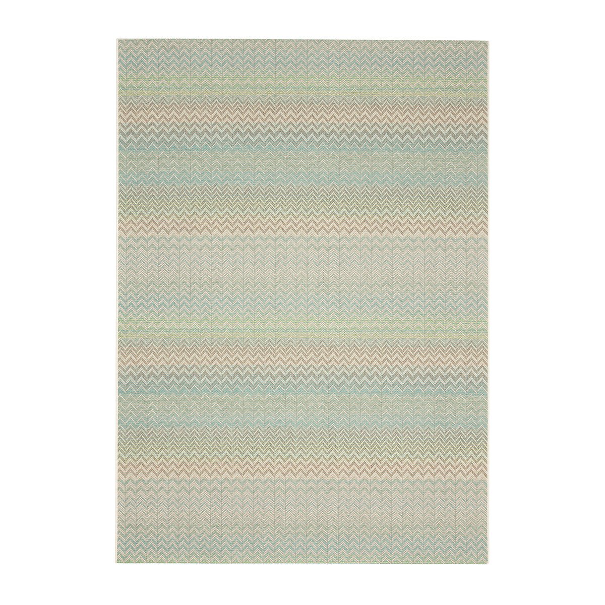 Serpentine Lime Outdoor Rectangular Rug