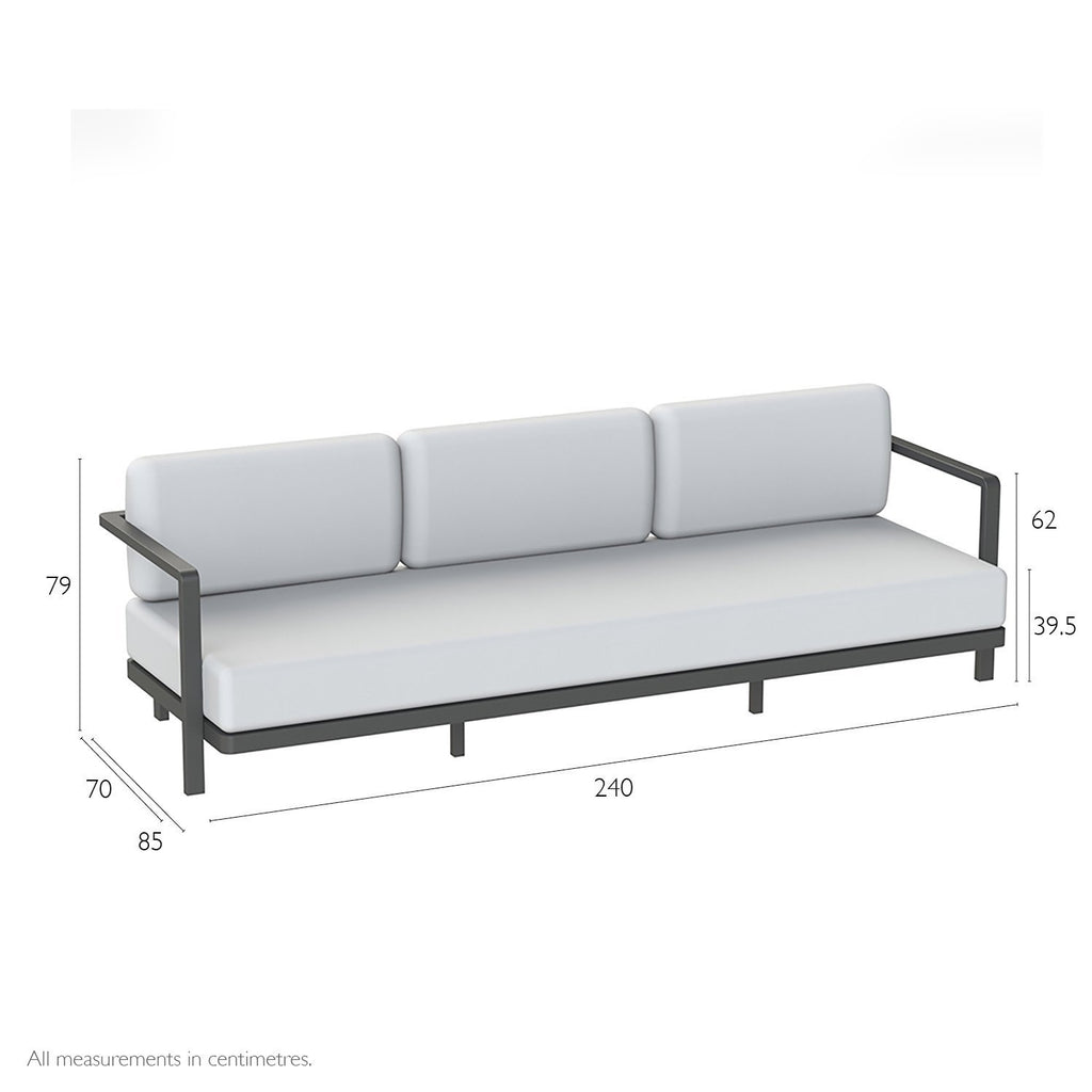 Alura Lounge 3 Seat Sofa