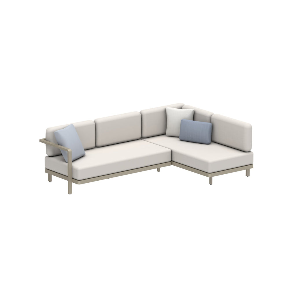 Alura Lounge Sofa Set Two in Sand