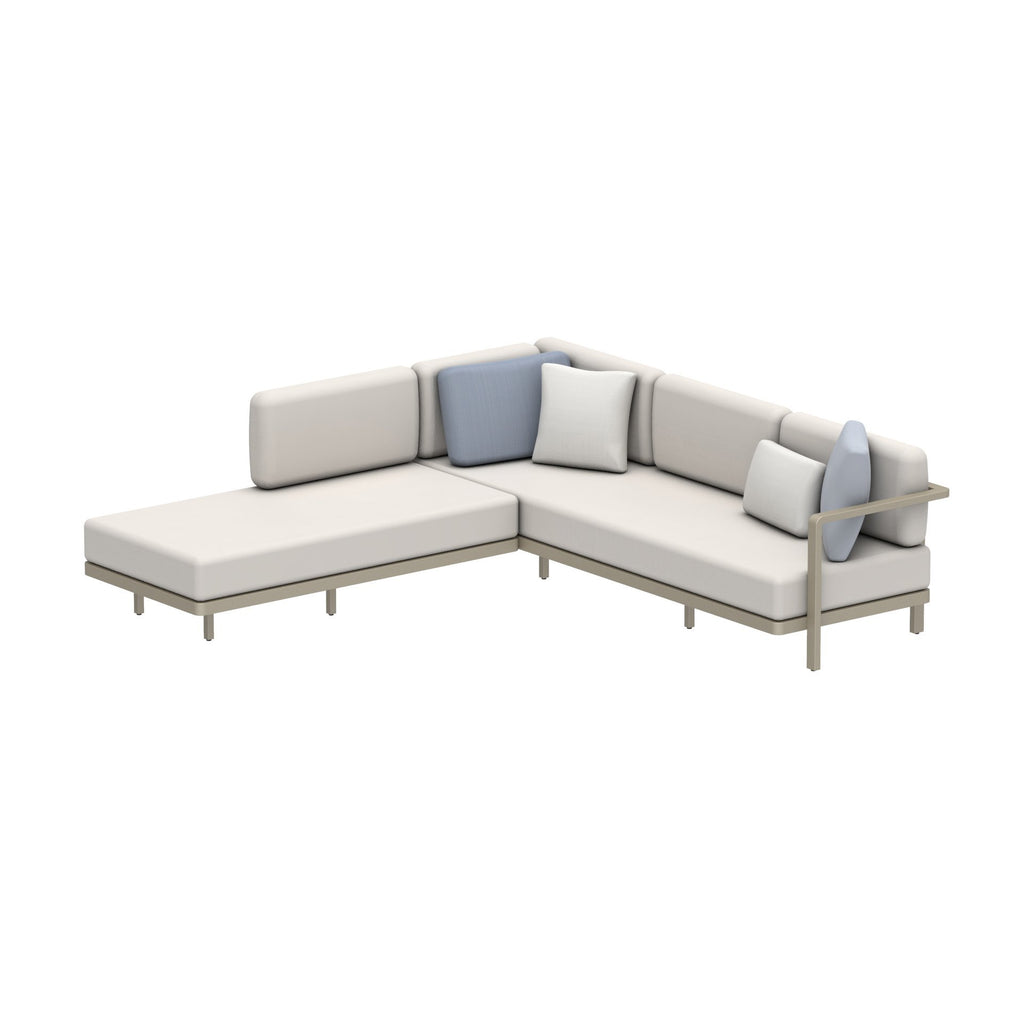 Alura Lounge Sofa Set Six B in sand