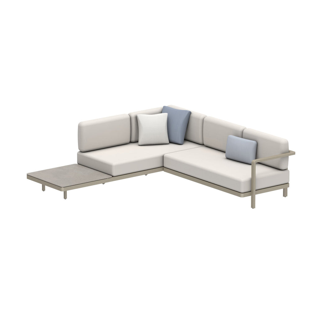 Alura Lounge Sofa Set Six D in sand