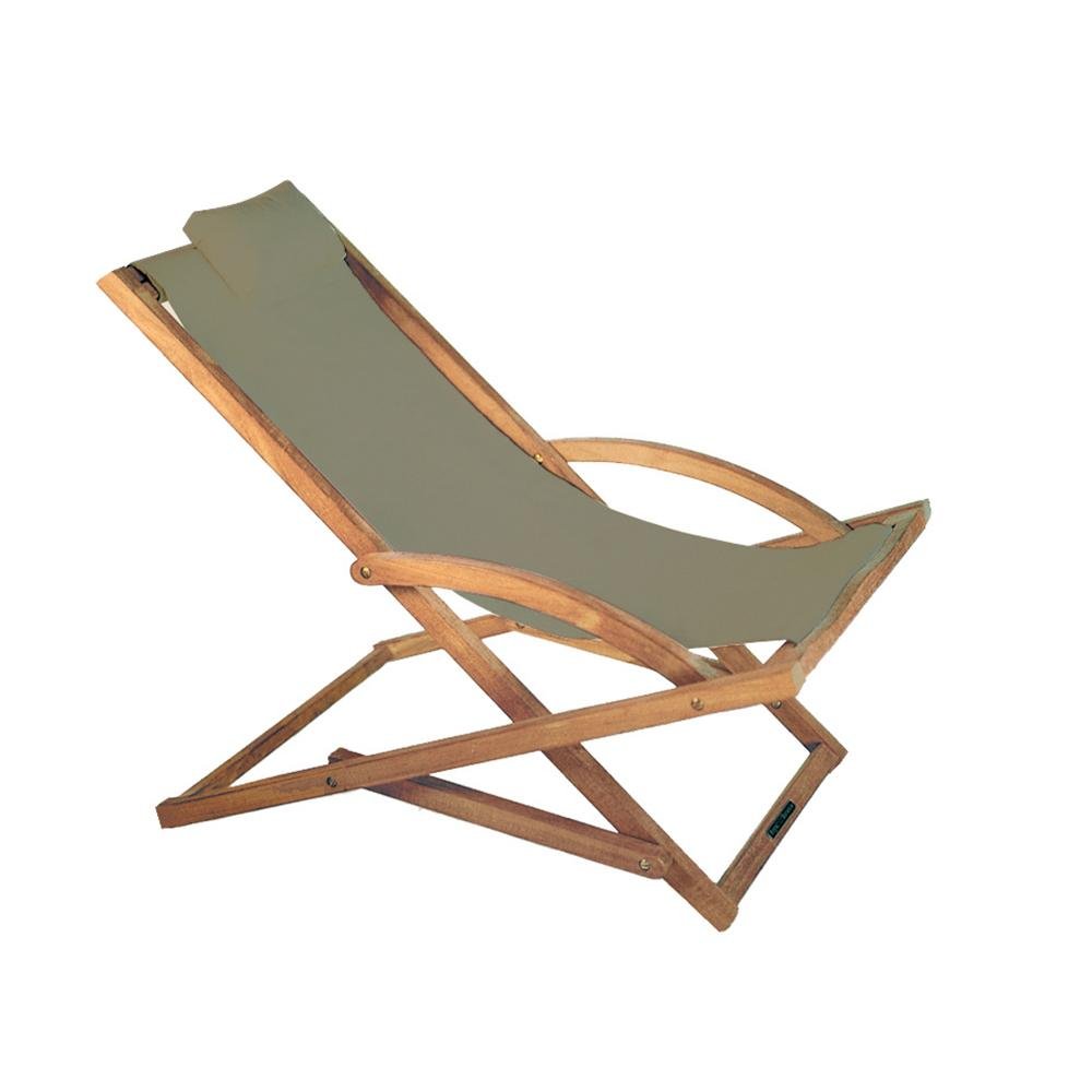 Outdoor coral coast dorado acacia steamer shop deck lounge chair