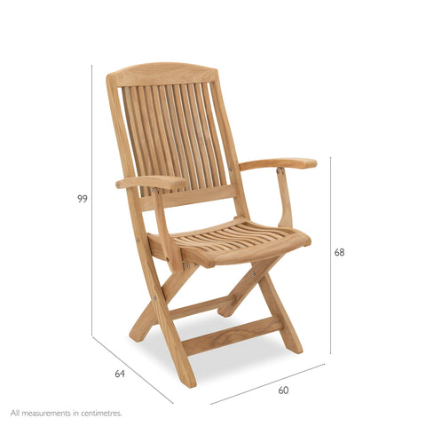 Burnham Folding Carver Chair
