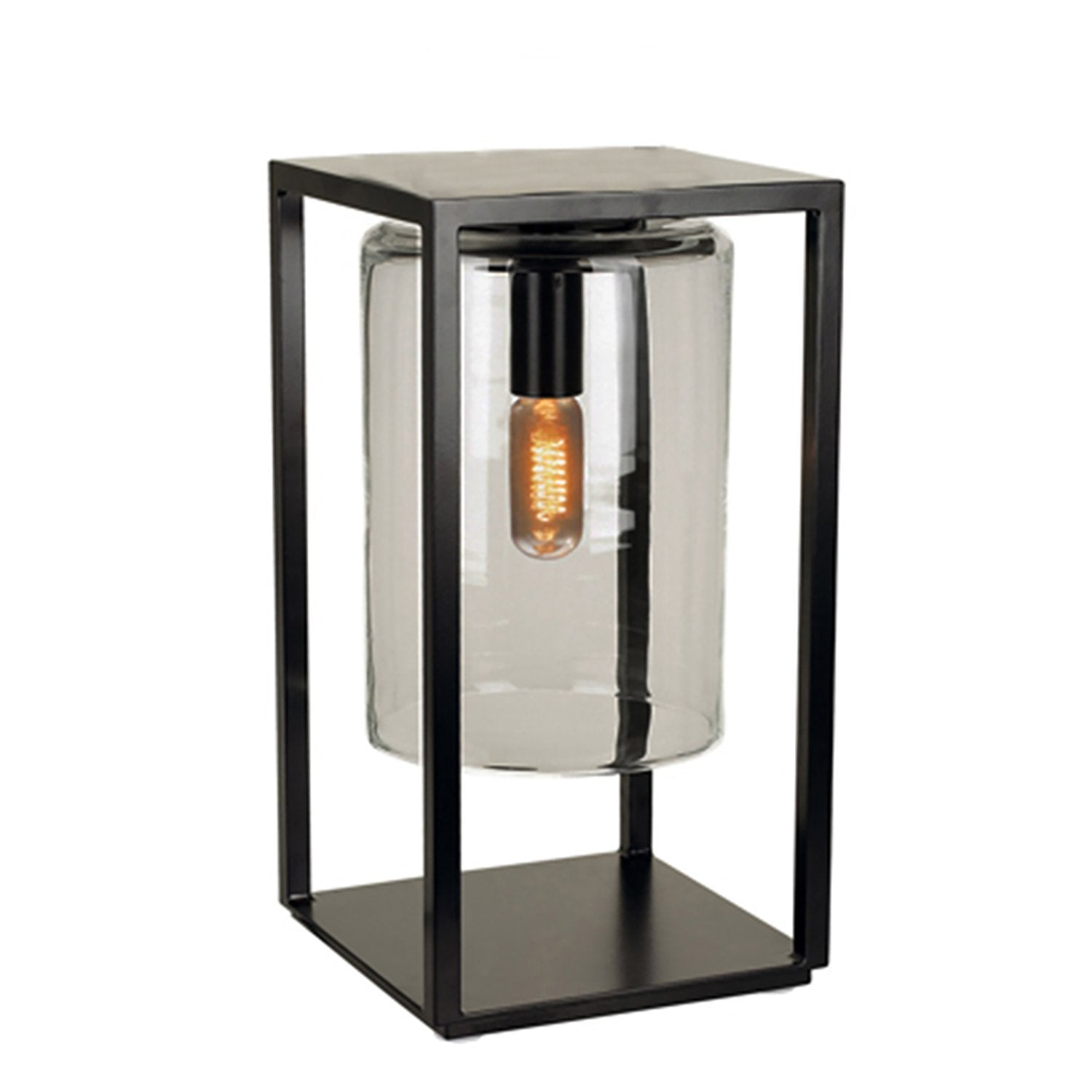 Image of Dome gate light in black