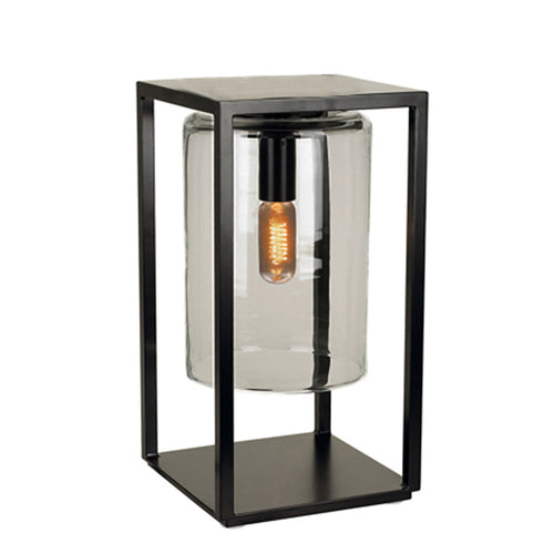 Image of Dome gate light in black