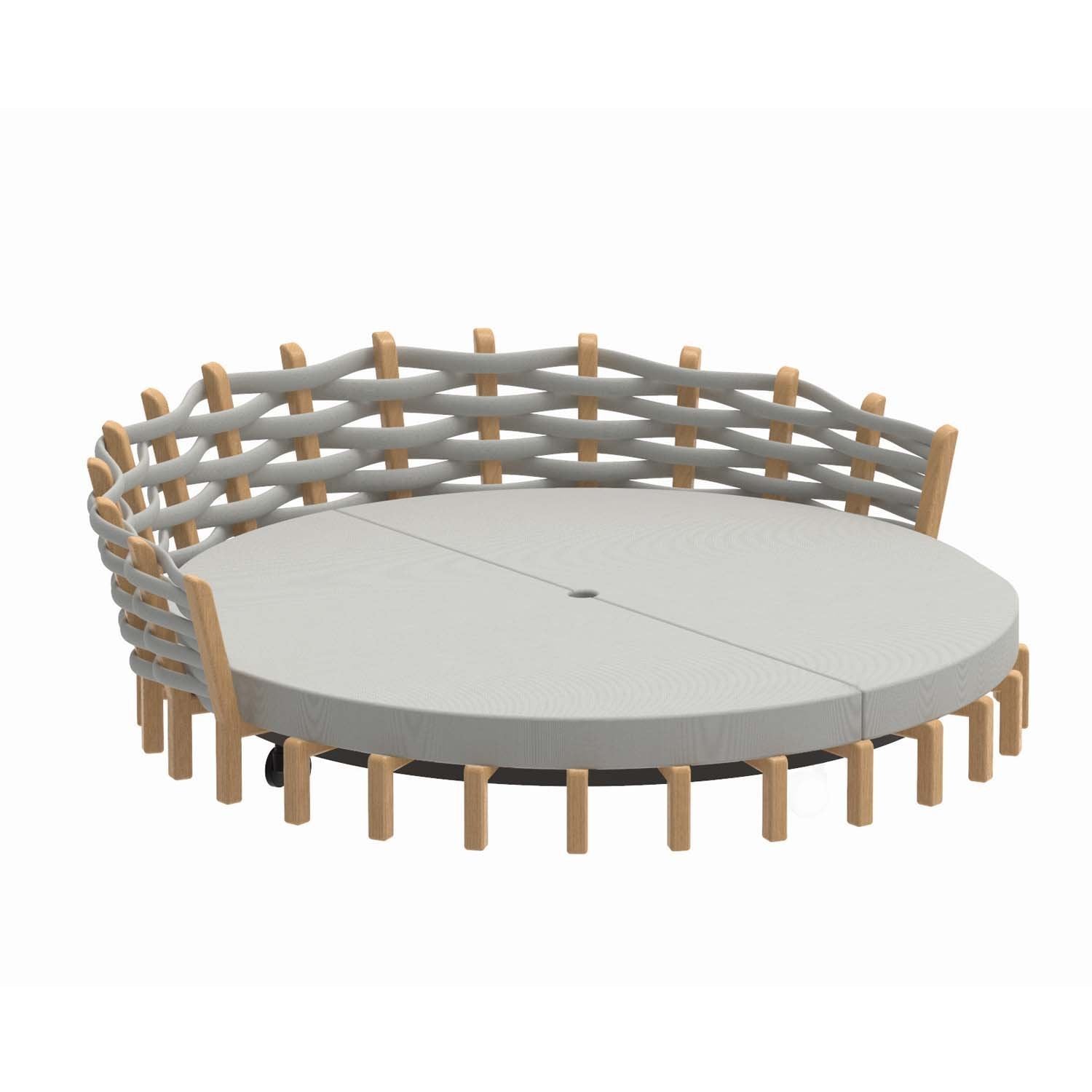 Lotus round daybed