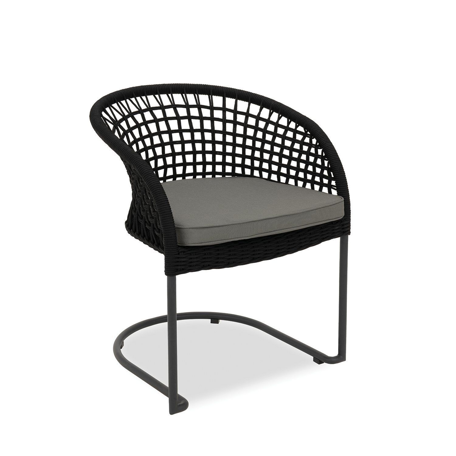 Marina Curve Chair - Black Rope