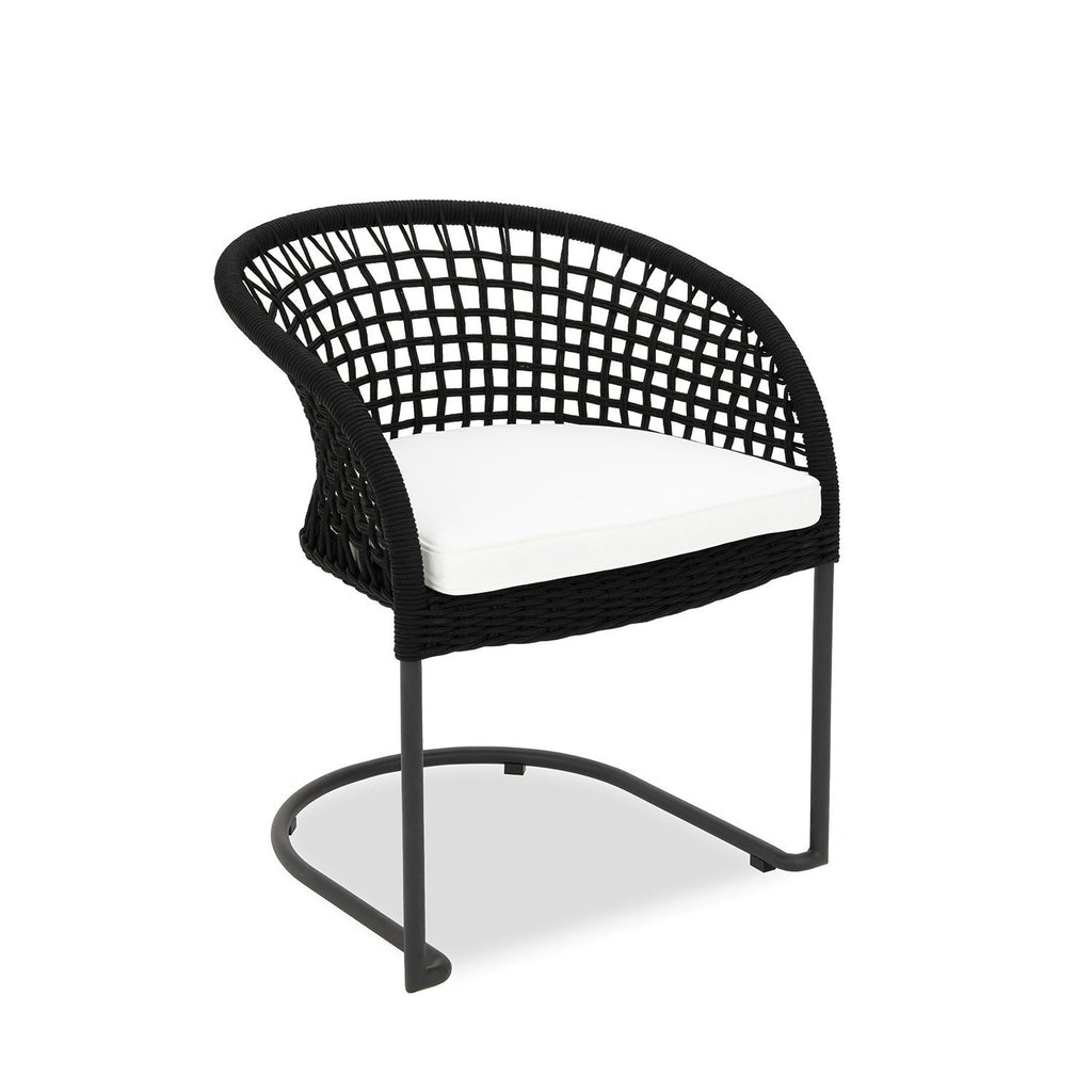 Marina Curve Chair - Black Rope