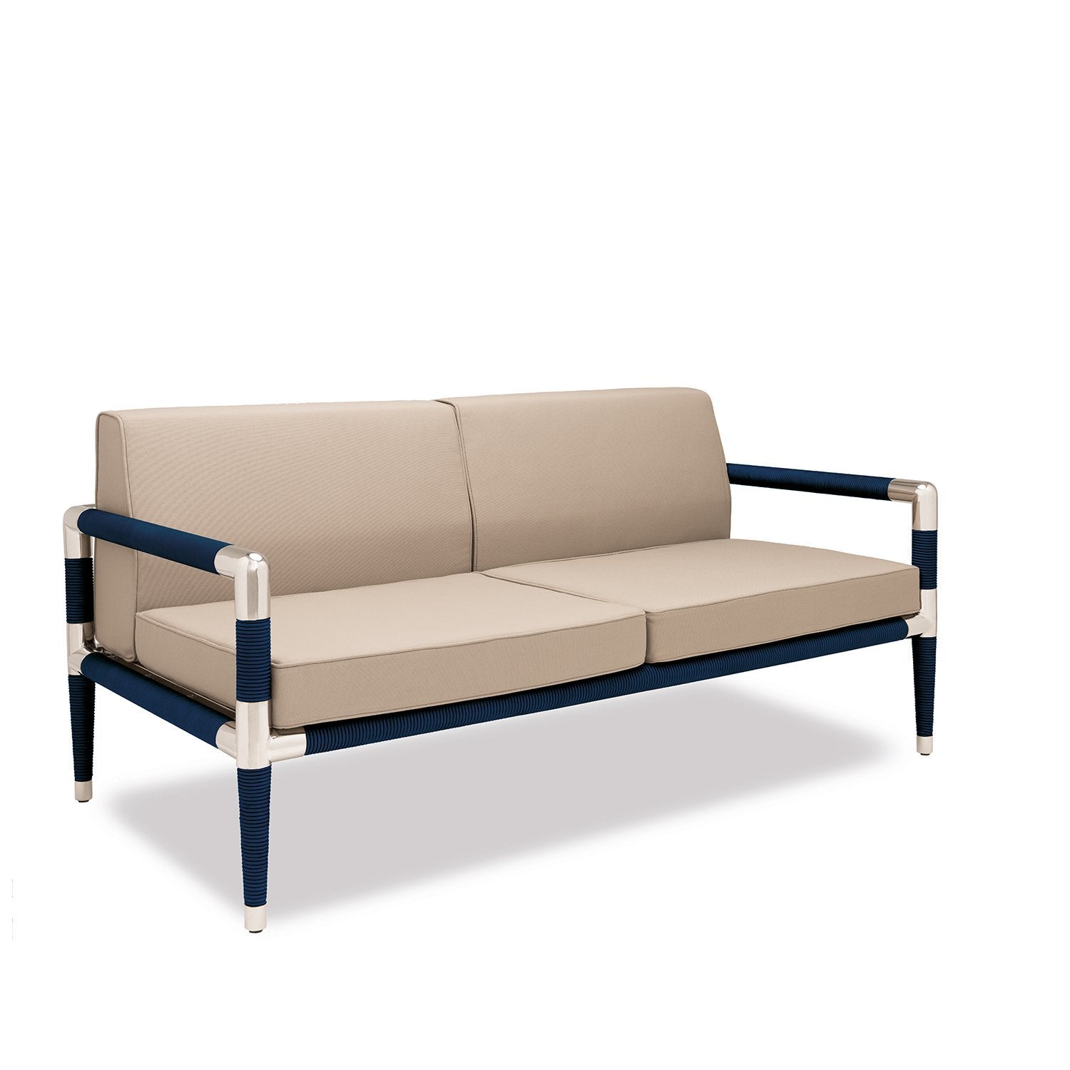 Marina 2 Seat Sofa - Blue