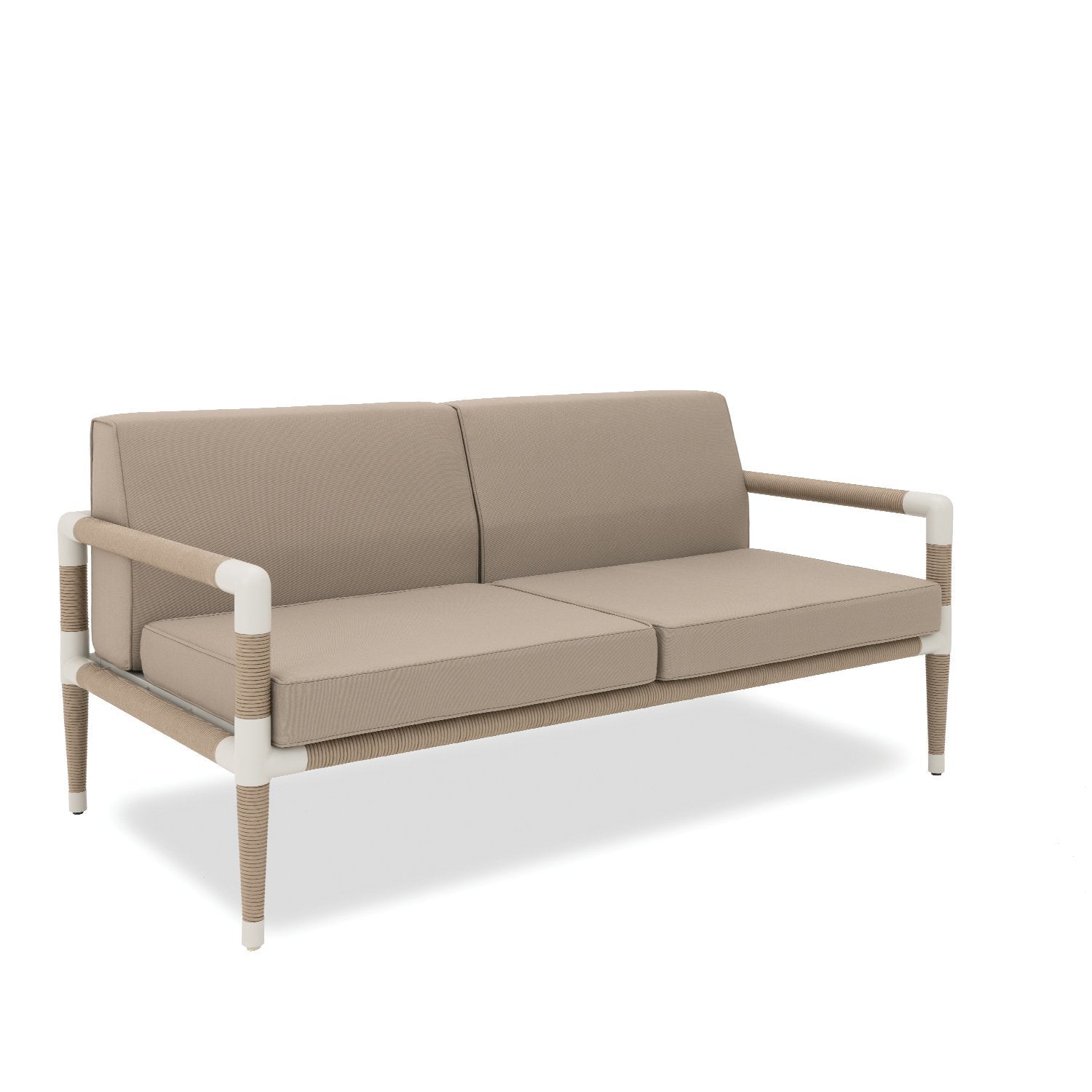 Marina two seat sofa in Taupe