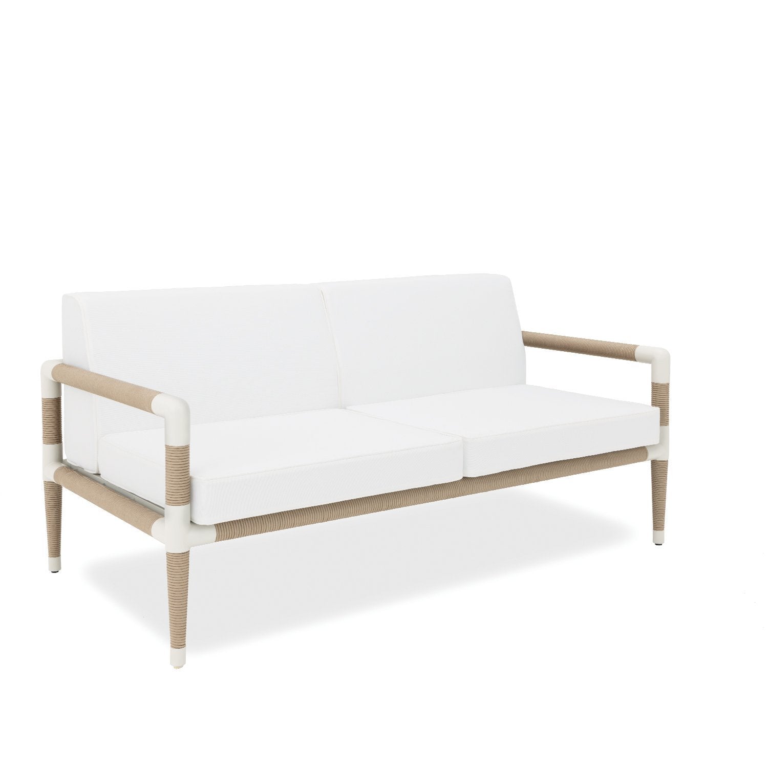 Marina two seat sofa with Pearl frame