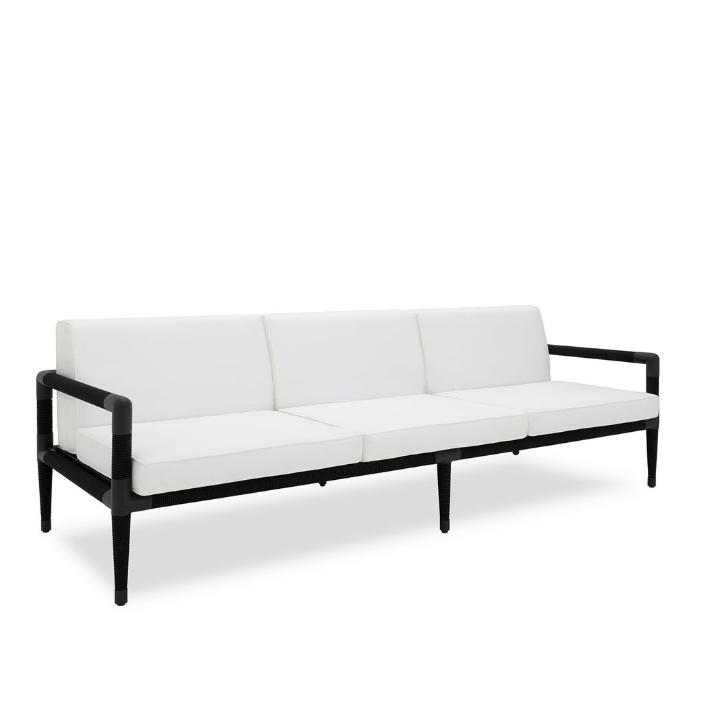 Marina 3 Seat Sofa - Black