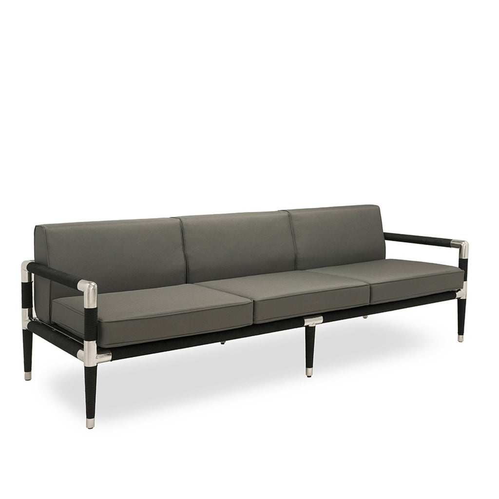 Marina 3 Seat Sofa - Black