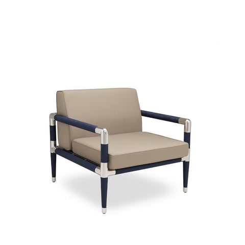 Marina Armchair - Blue Rope