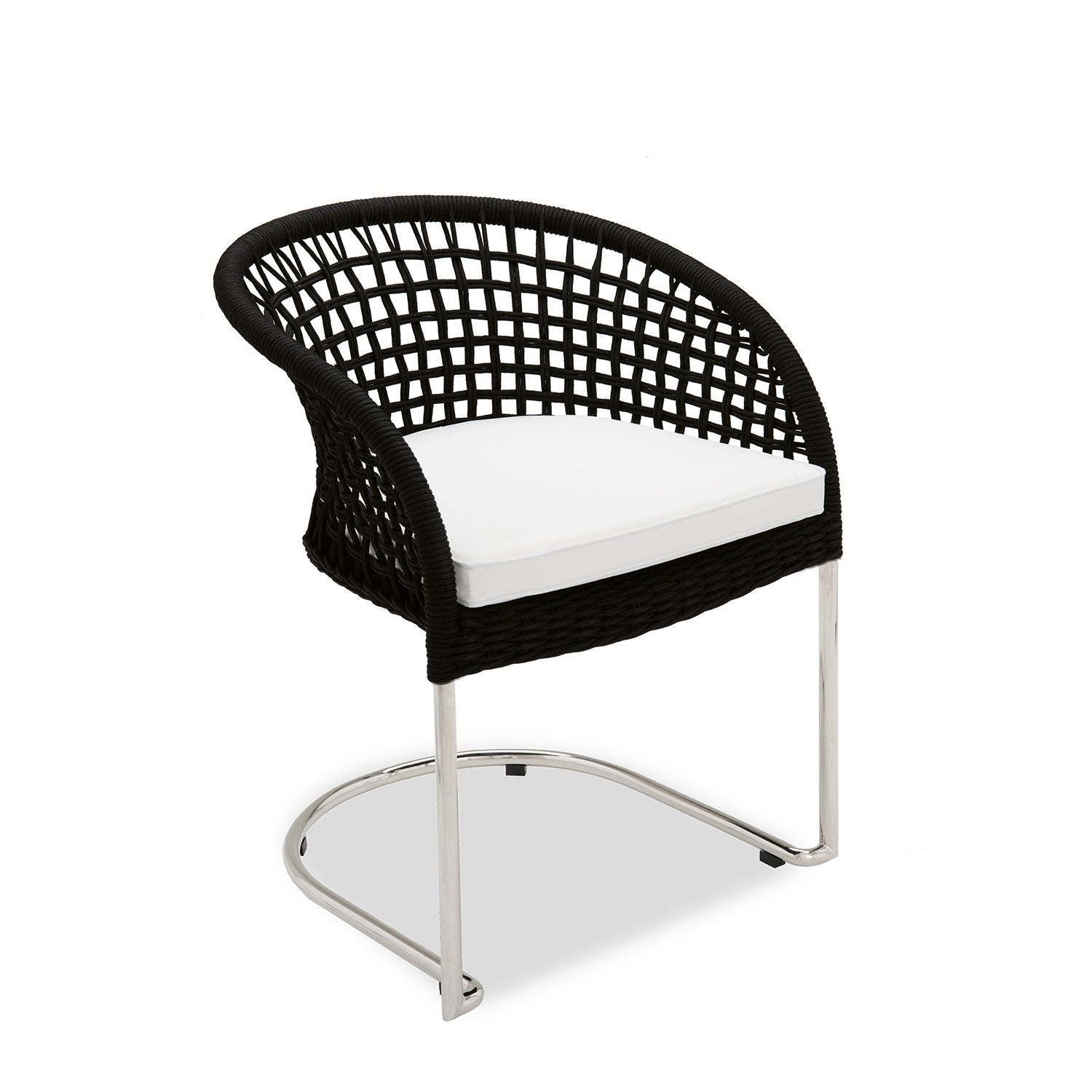 Marina Curve Chair - Black Rope