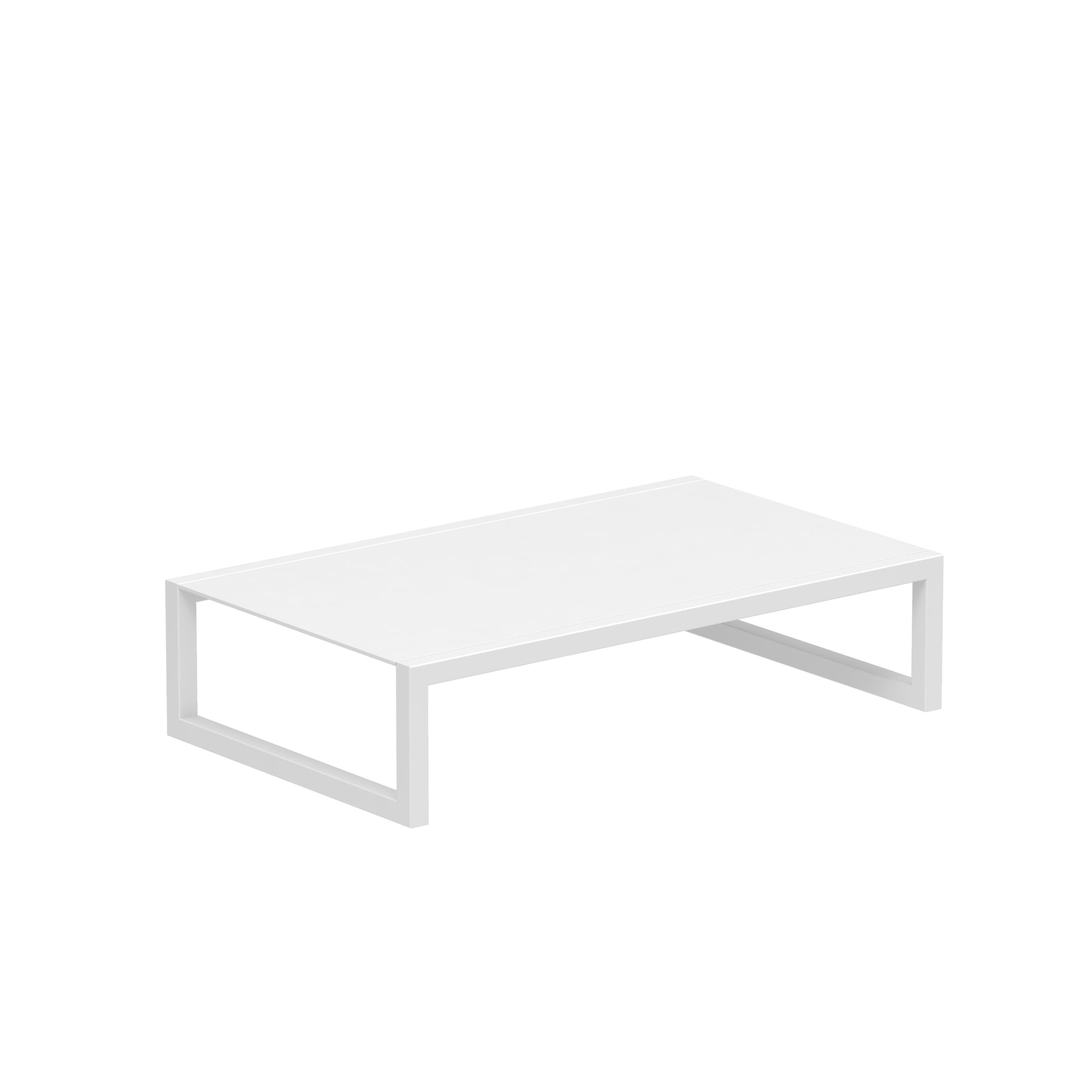Ninix Powder-coated Low Table in White