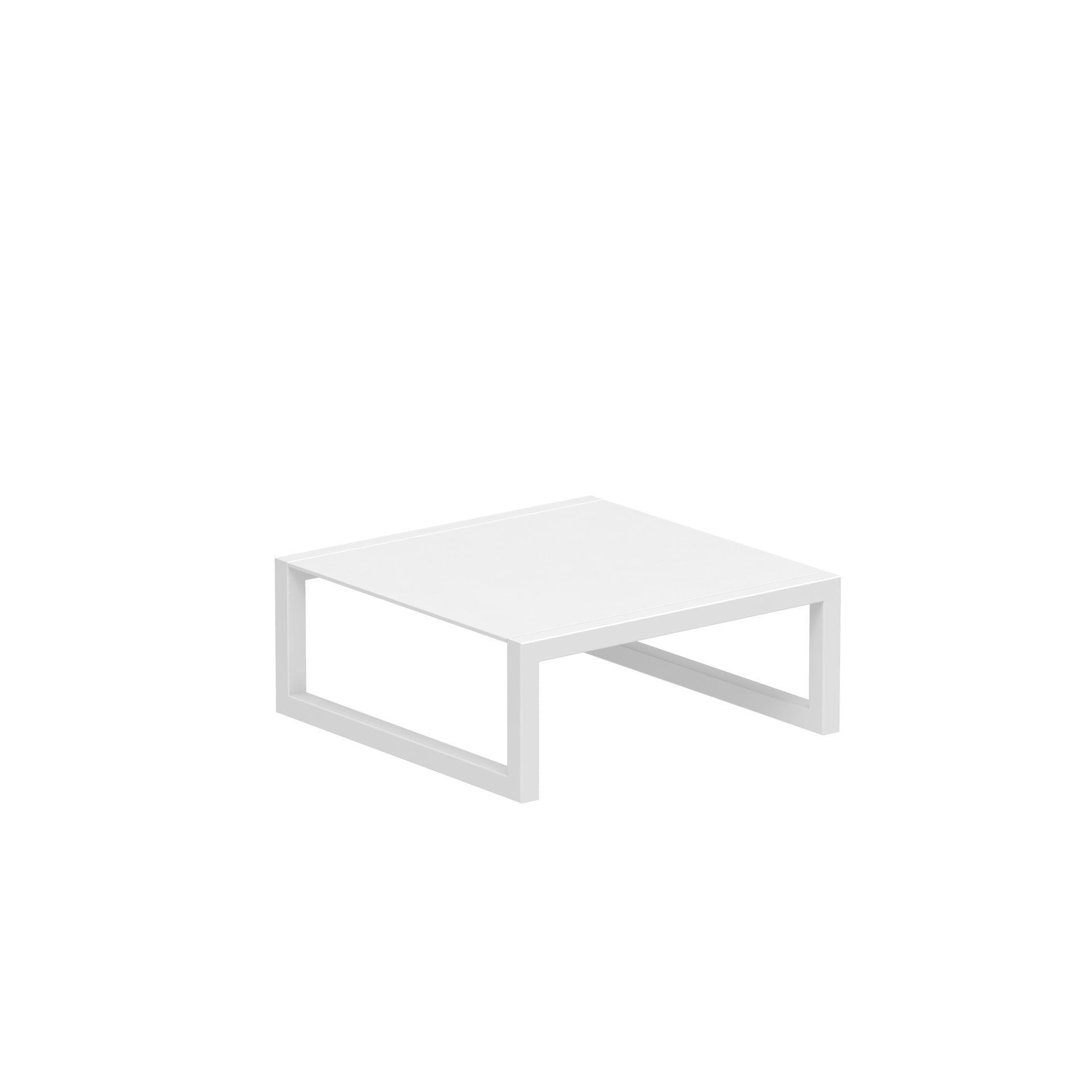 Ninix Powder-coated Low Table in White