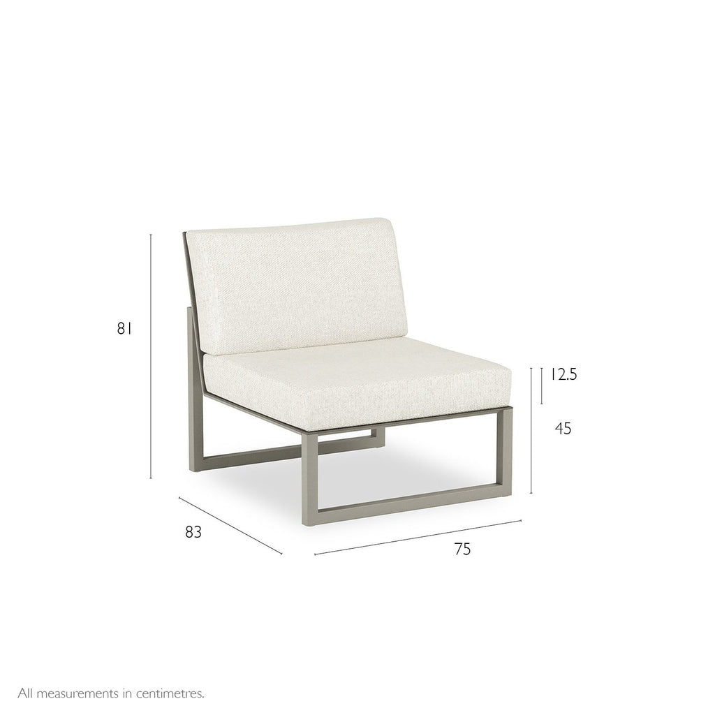 Ninix Lounge Centre Sofa Dimensions