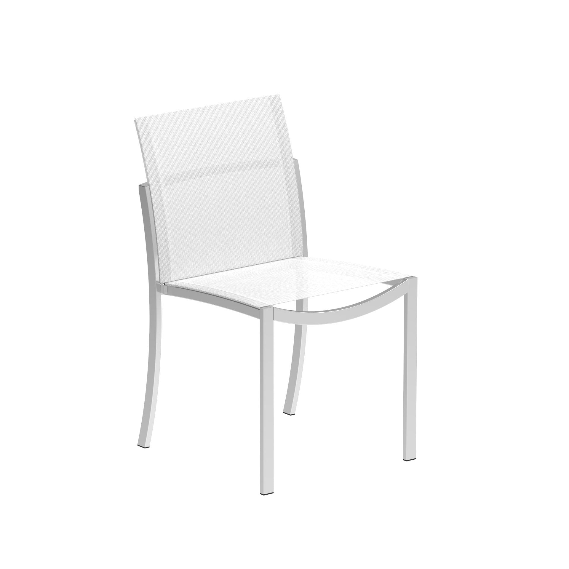 O-Zon 47 Dining Chair in White