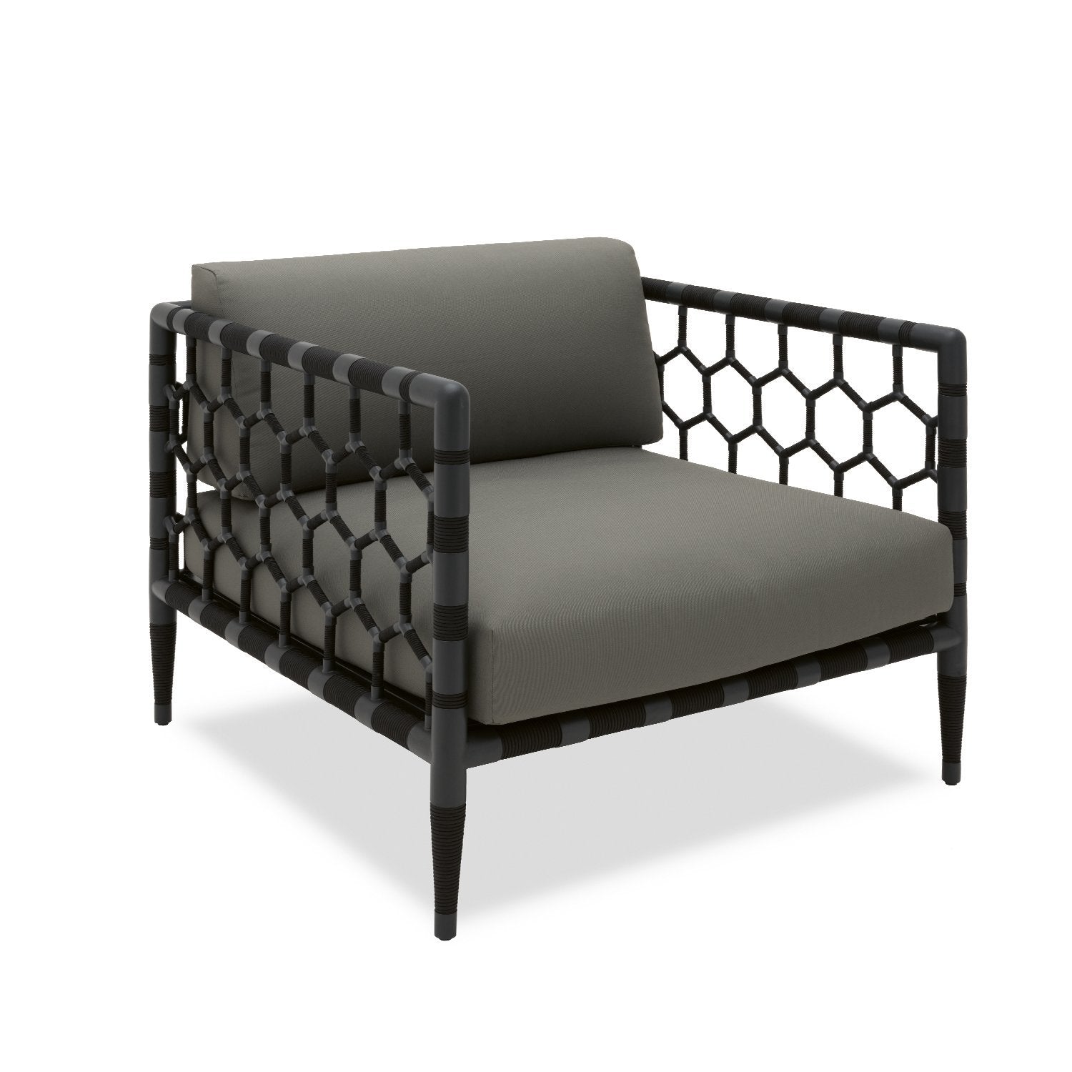 Olympia Lounge Chair in Anthracite