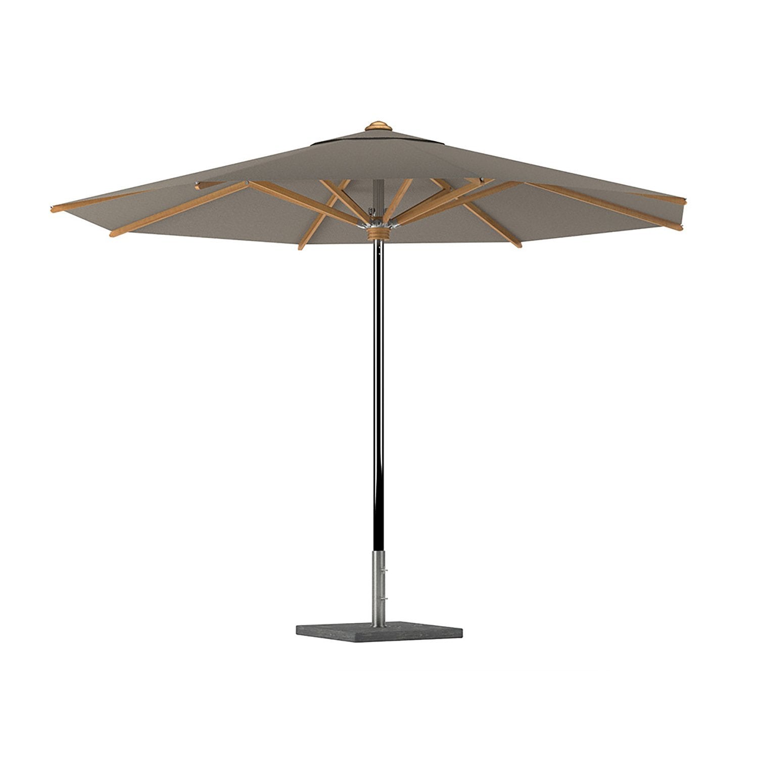 Royal Botania Shady Stainless Steel & Teak Parasol