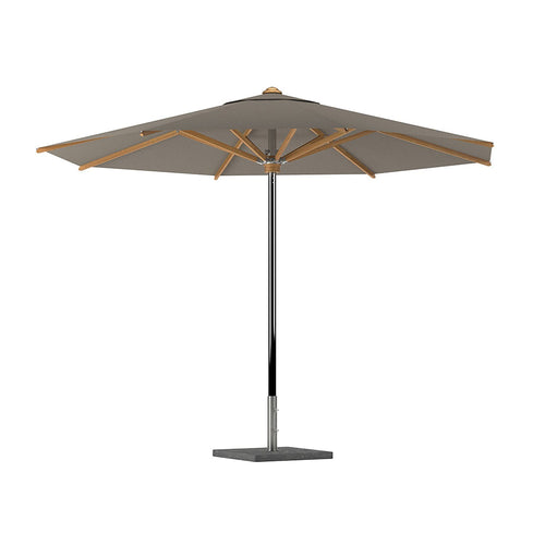 Royal Botania Shady Stainless Steel & Teak Parasol