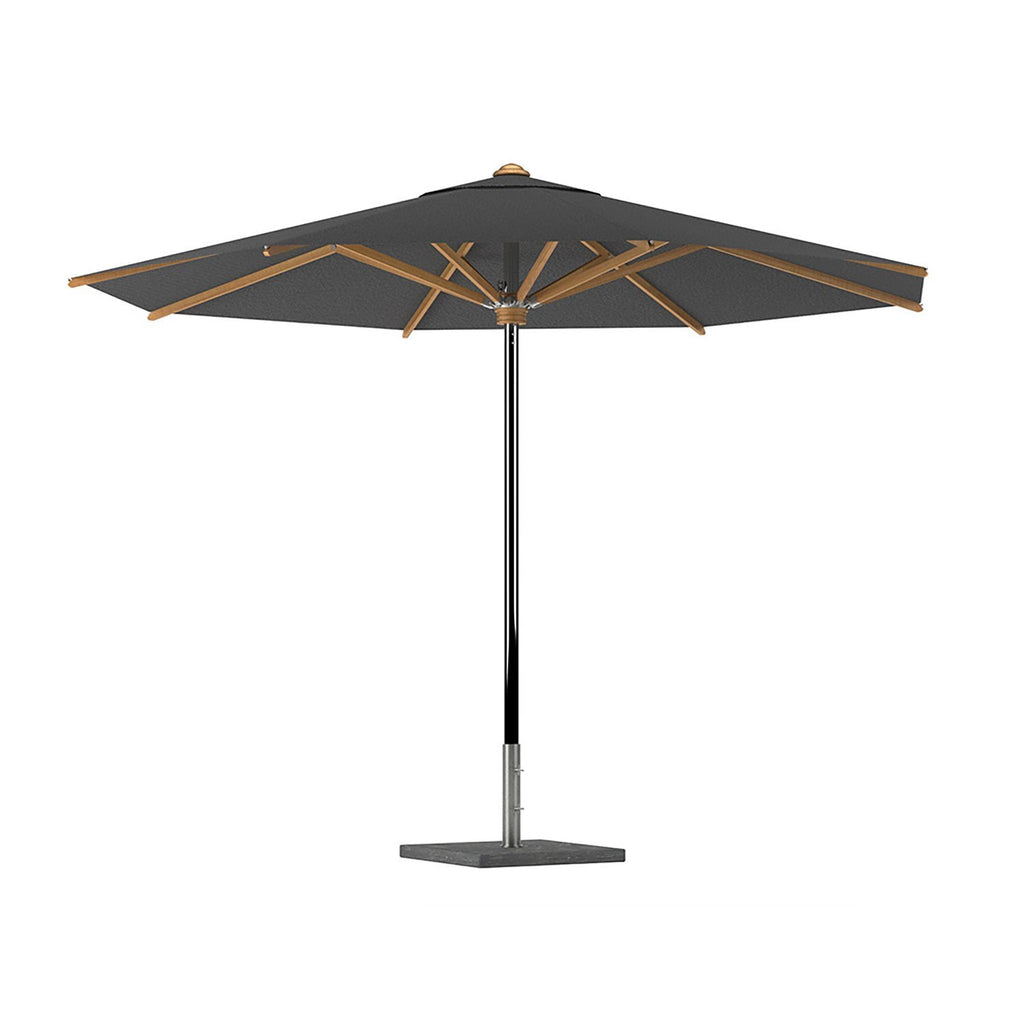Royal Botania Shady Stainless Steel & Teak Parasol